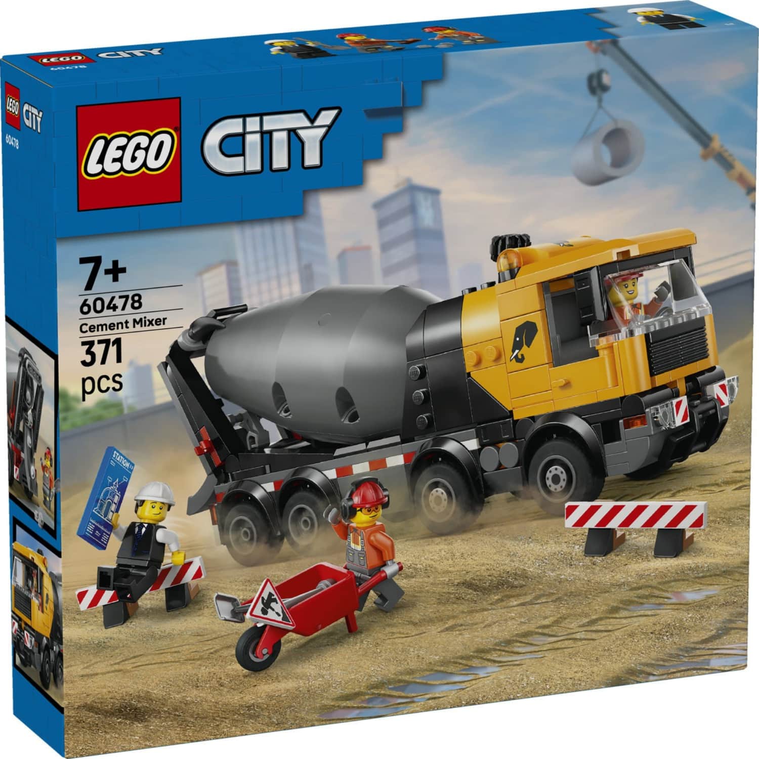 Konstr. Lego Betona Maisītājs 60478