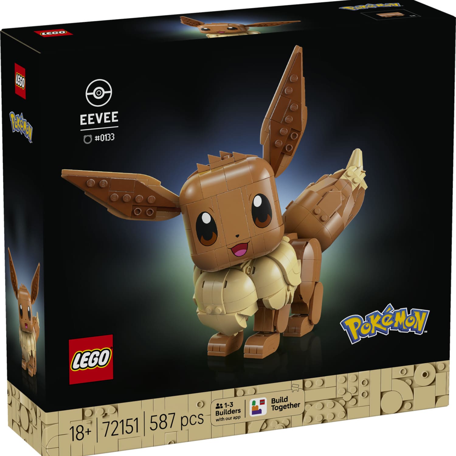 Konstruktorius LEGO Pokemon 72151