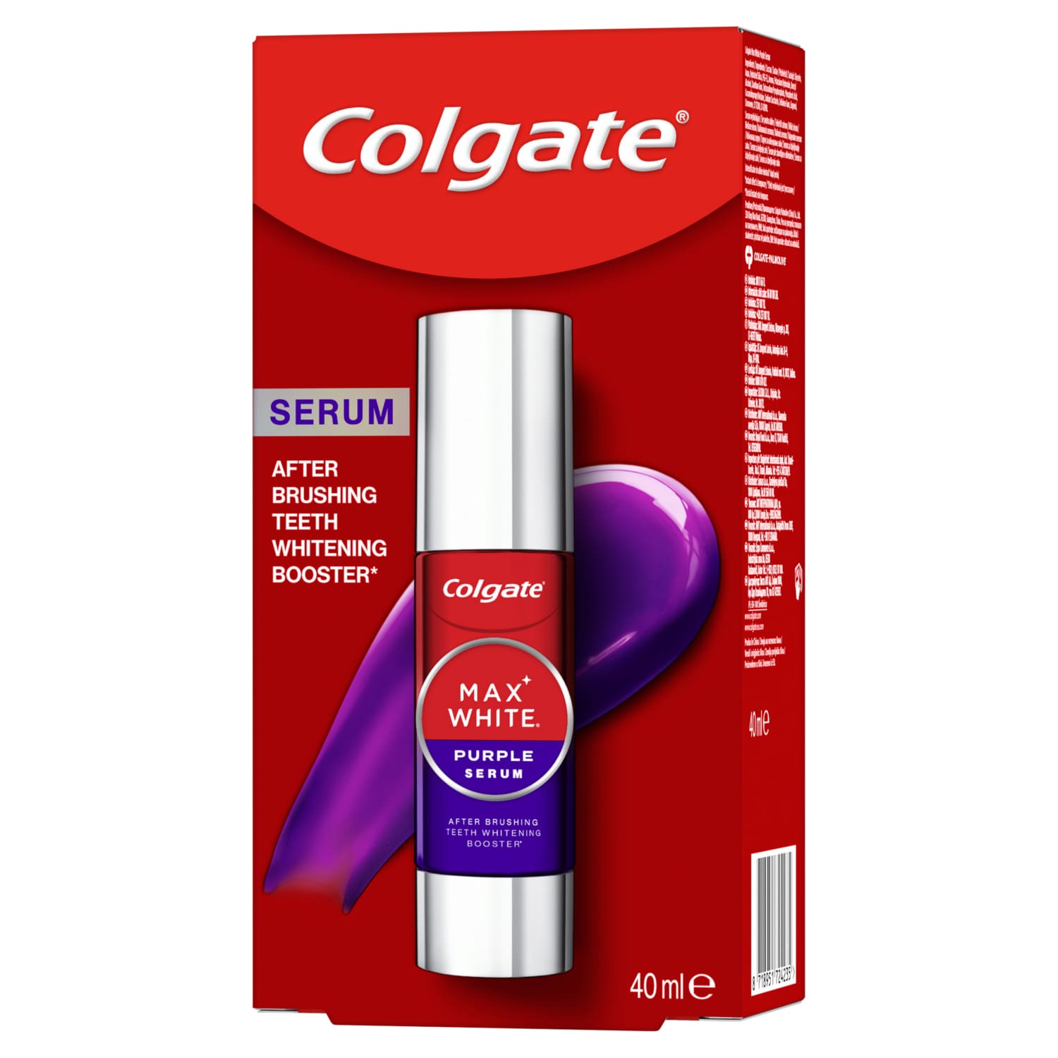 Serumas COLGATE MAX WHITE PURPLE, 40 ml