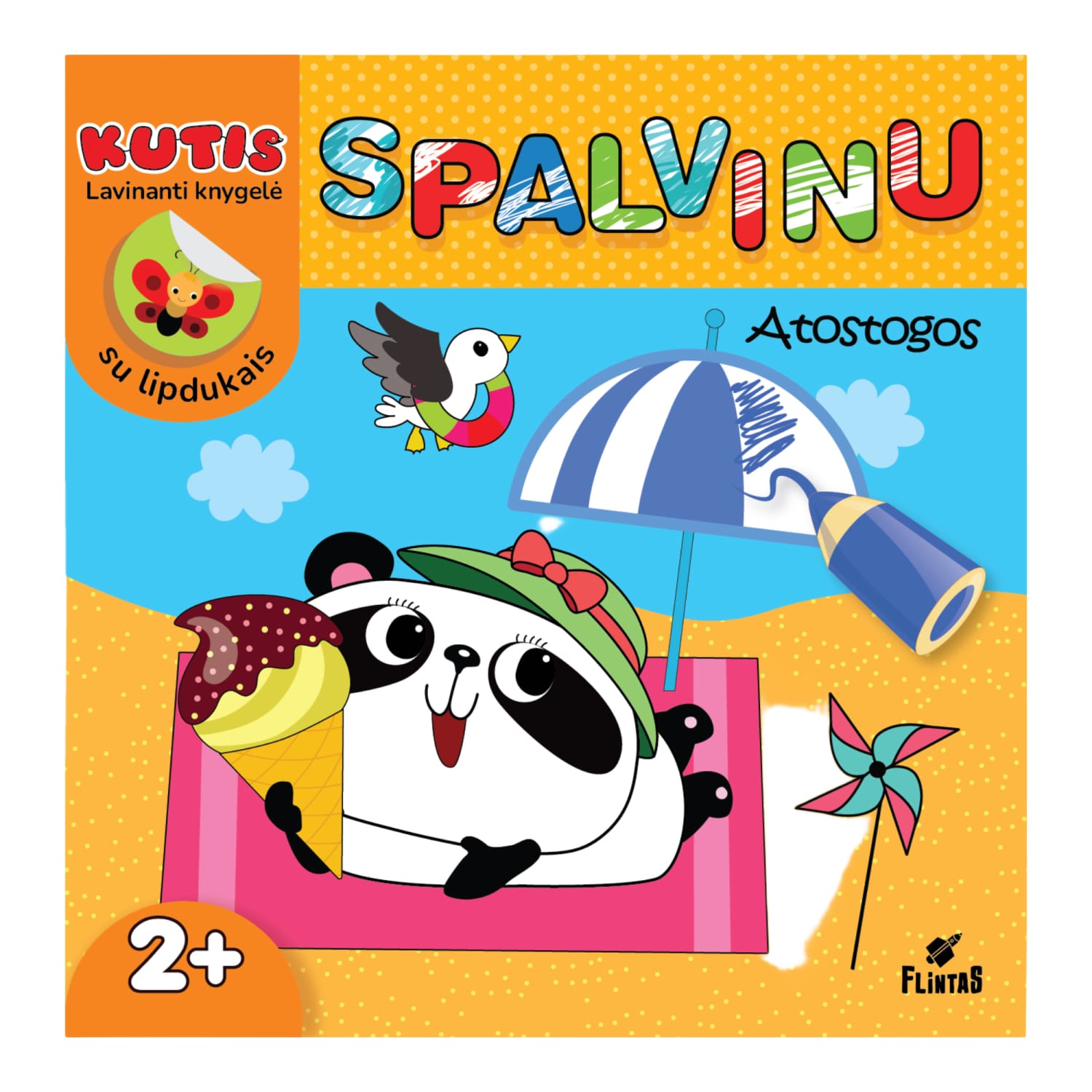 Knyga KUTIS. LIPINU. SPALVINU. JUNGIU