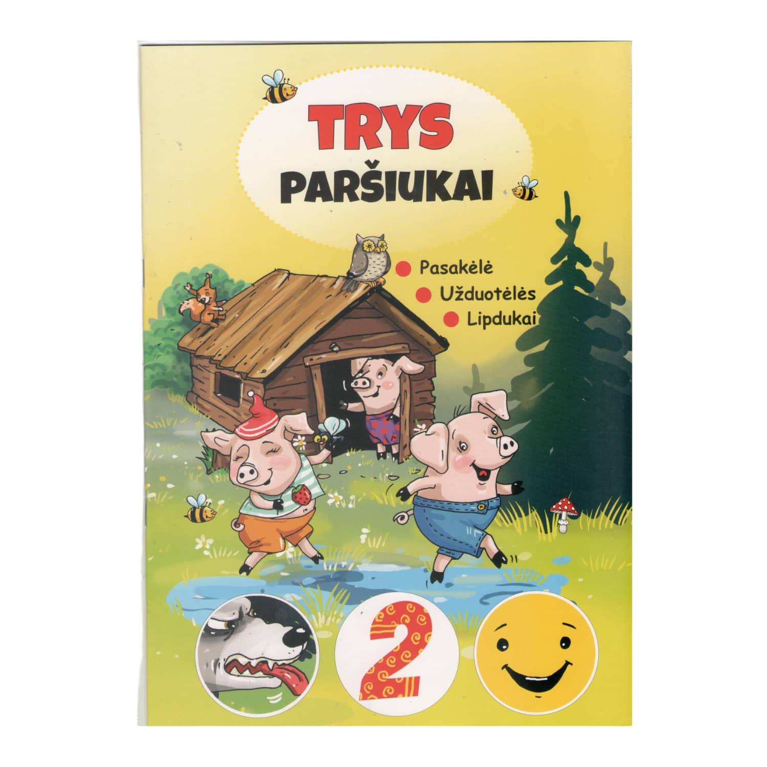 Knyga TRYS PARŠIUKAI