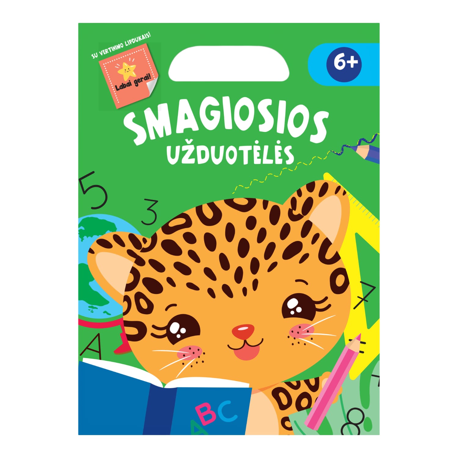 Knyga SMAGIOS UŽDUOTĖLĖS 6+
