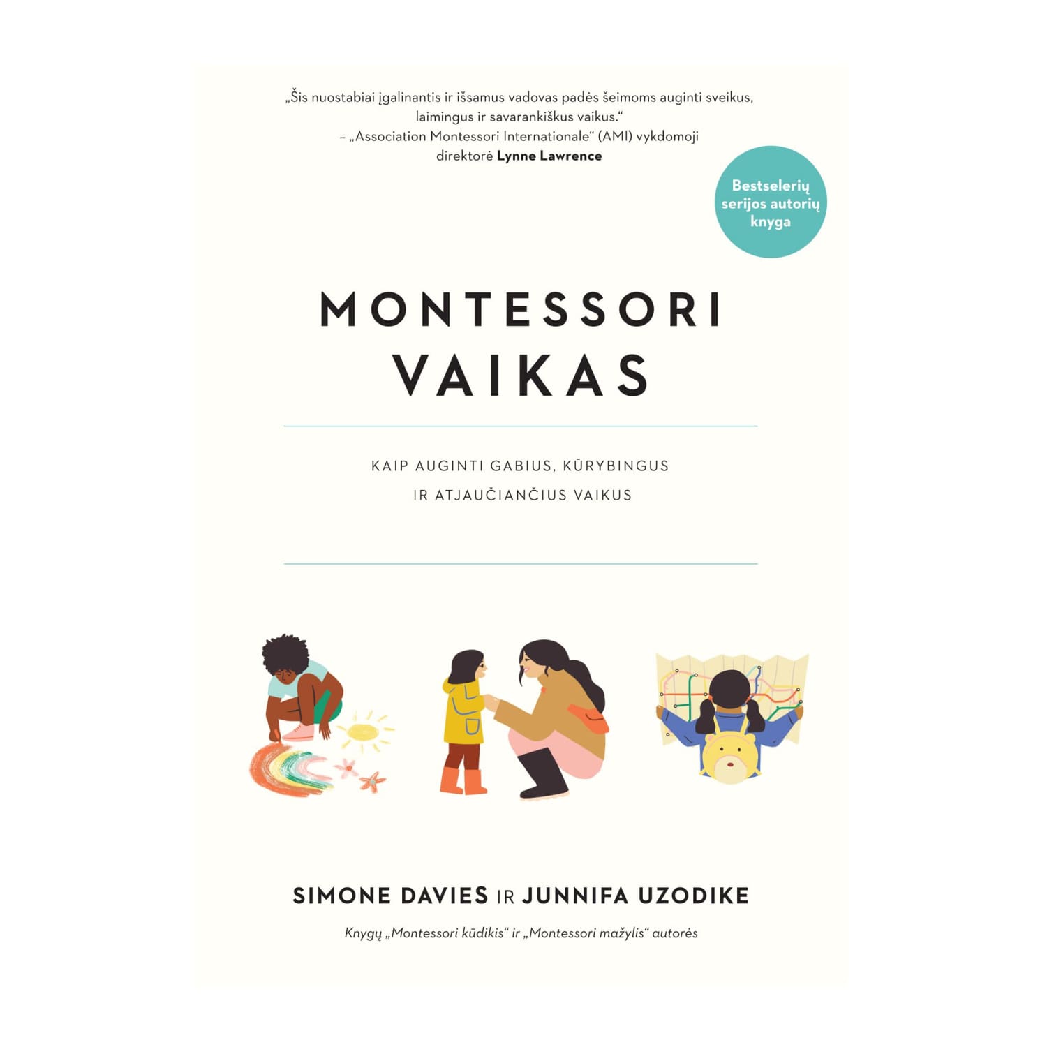 Knyga MONTESSORI VAIKAS. AUG. GAB. KŪR. VAIK.