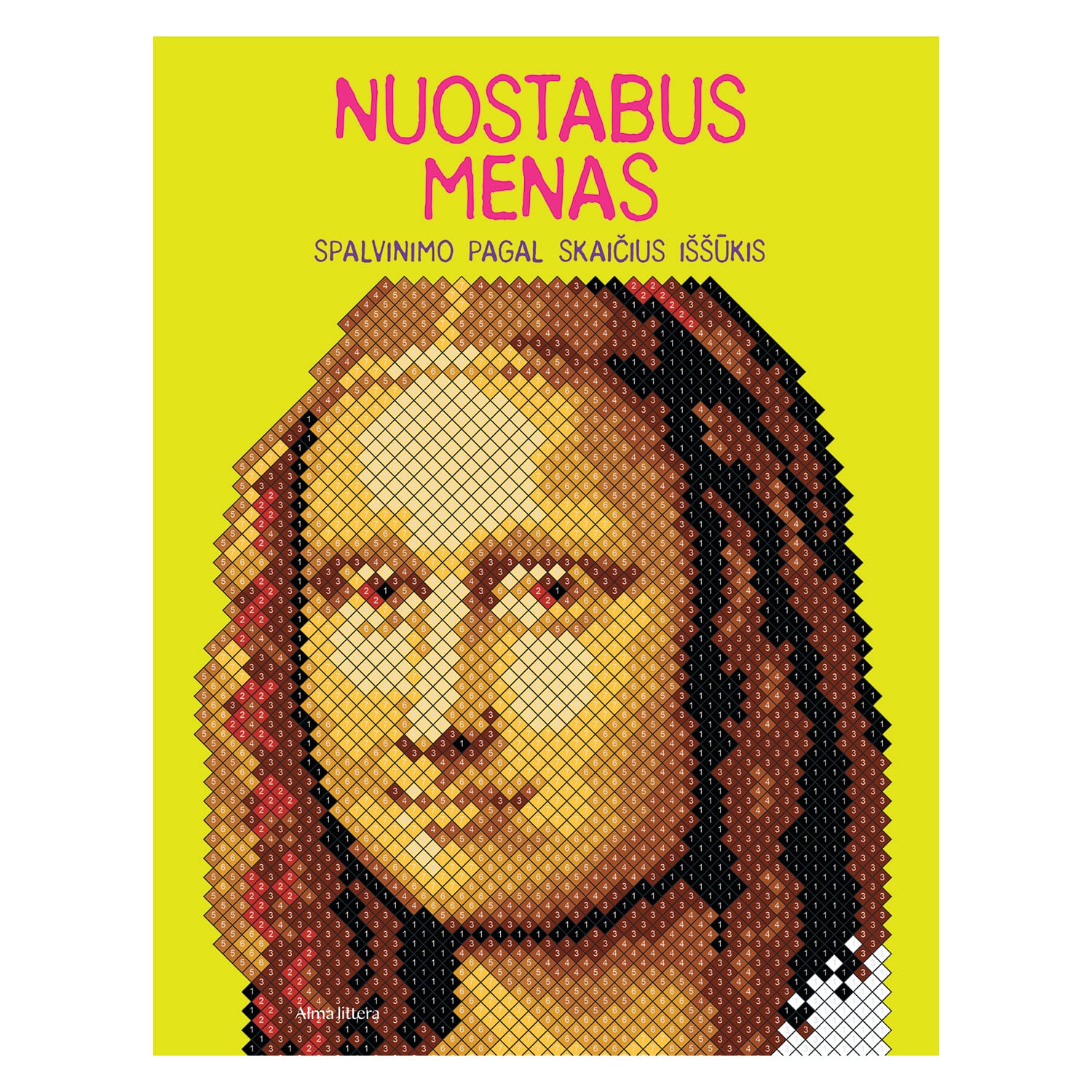 Knyga NUOSTABUS MENAS. SPALV. PAGAL SKAIČIUS