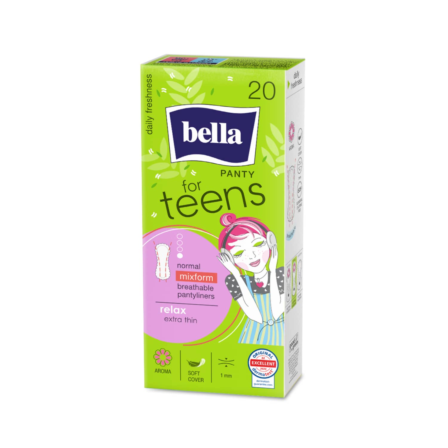 Hügieenisidemed Bella Teens Relax 20tk