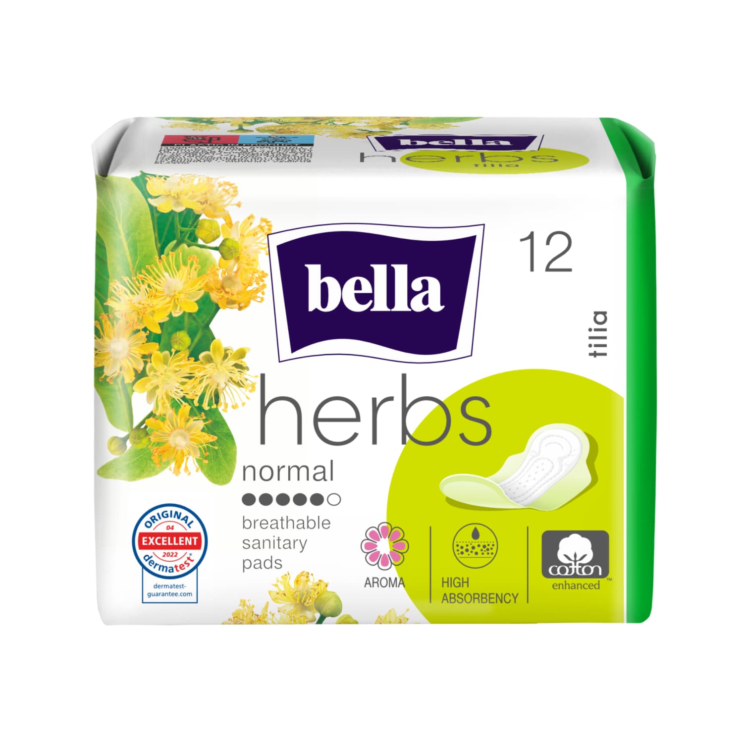 Hügieenisidemed Bella Herbs Tilia Aroma 12tk