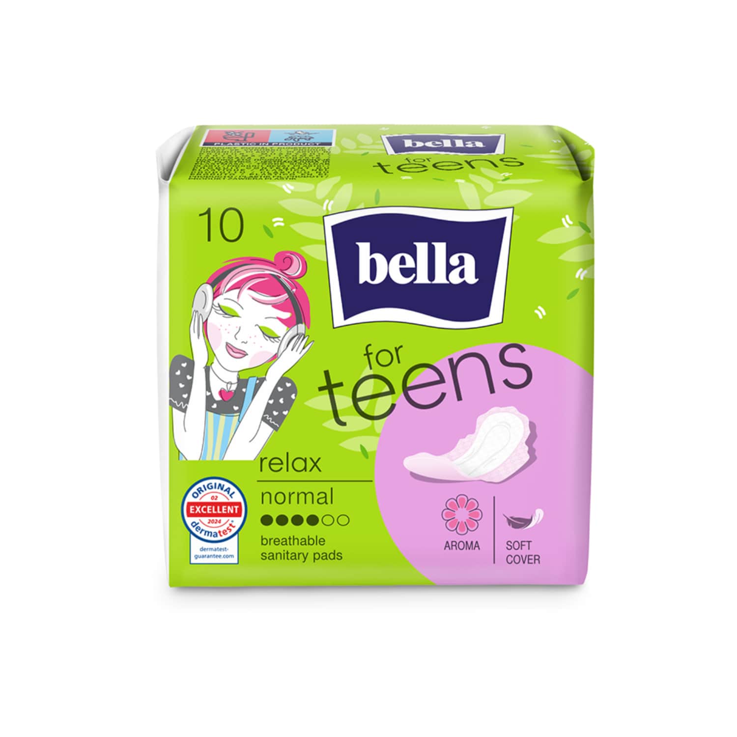 Hig. paketai BELLA TEENS ULTRA RELAX, 10 vnt