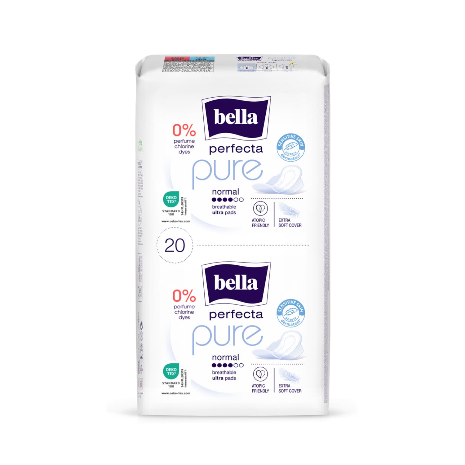 Hügieenisid. Bella Perfecta Pure Normal 20tk