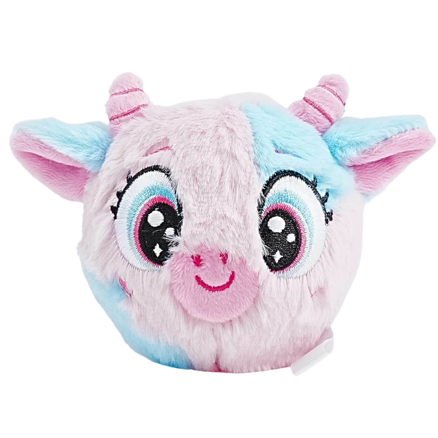 Žaislinė karvė MOOZY, mėlyna / rožinė