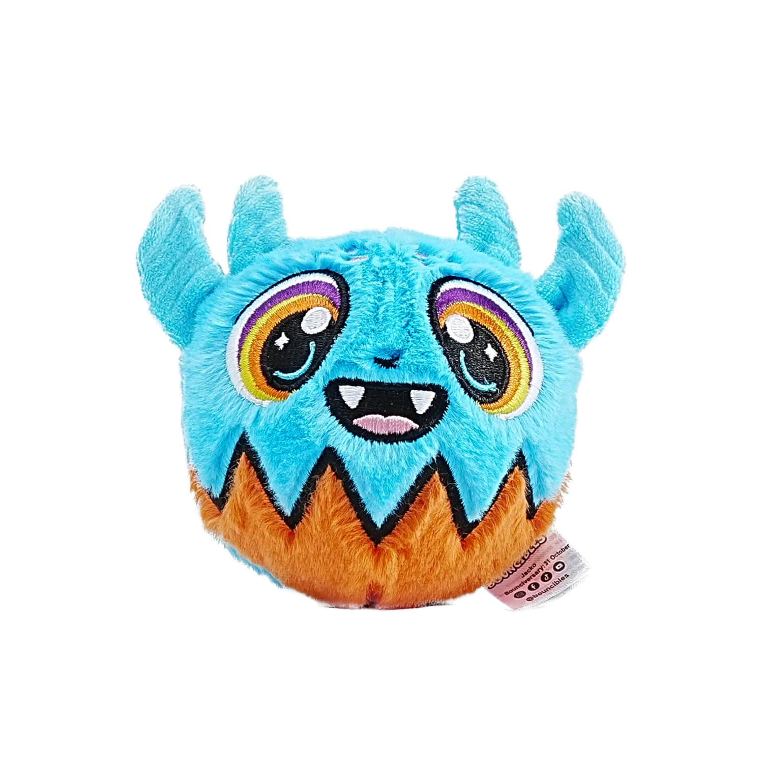 Rotaļlieta briesmonis Jacko zils/oranžs