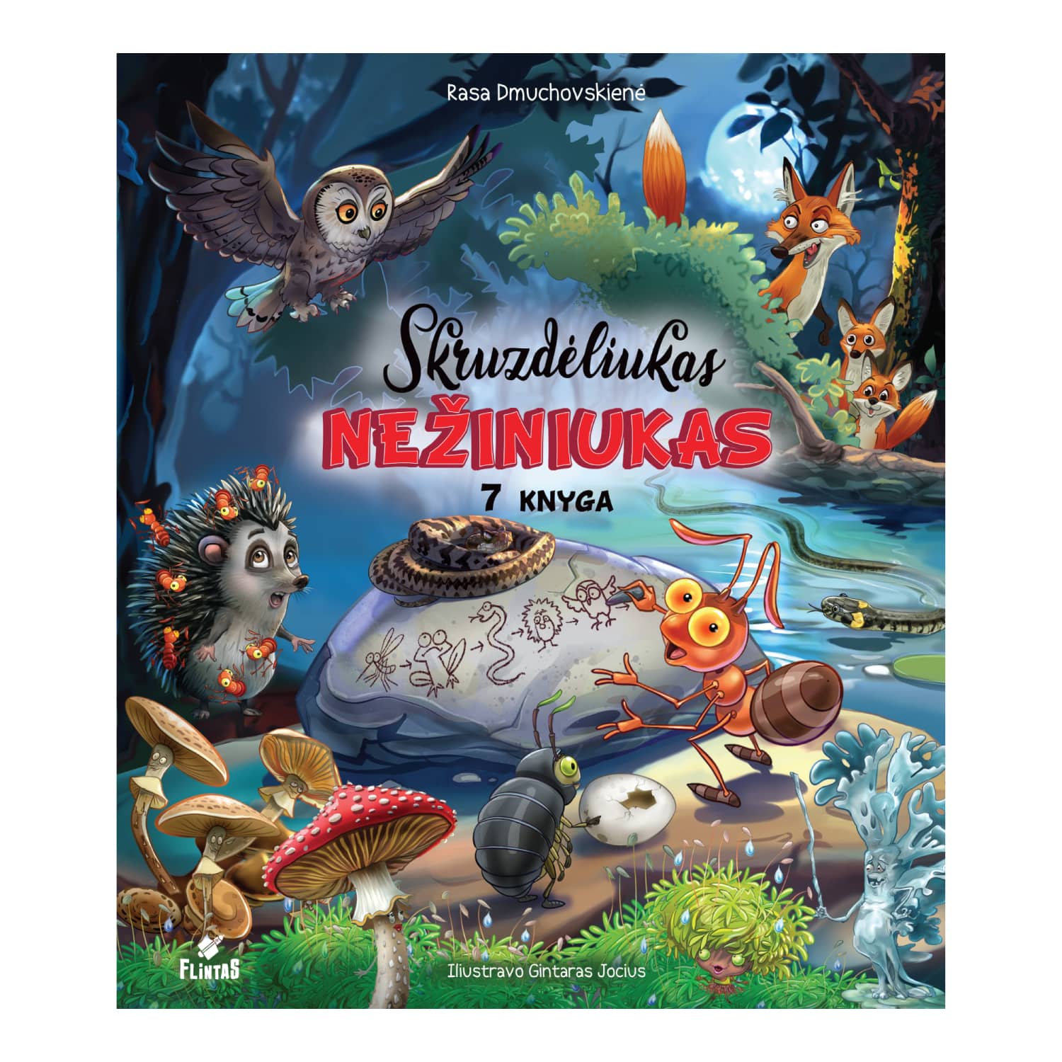 Knyga SKRUZDĖLIUKAS NEŽINIUKAS NR7