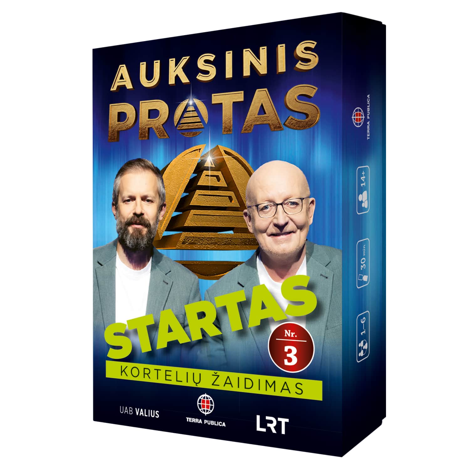 Stalo žaidimas AUKSINIS PROTAS. START. NR.3