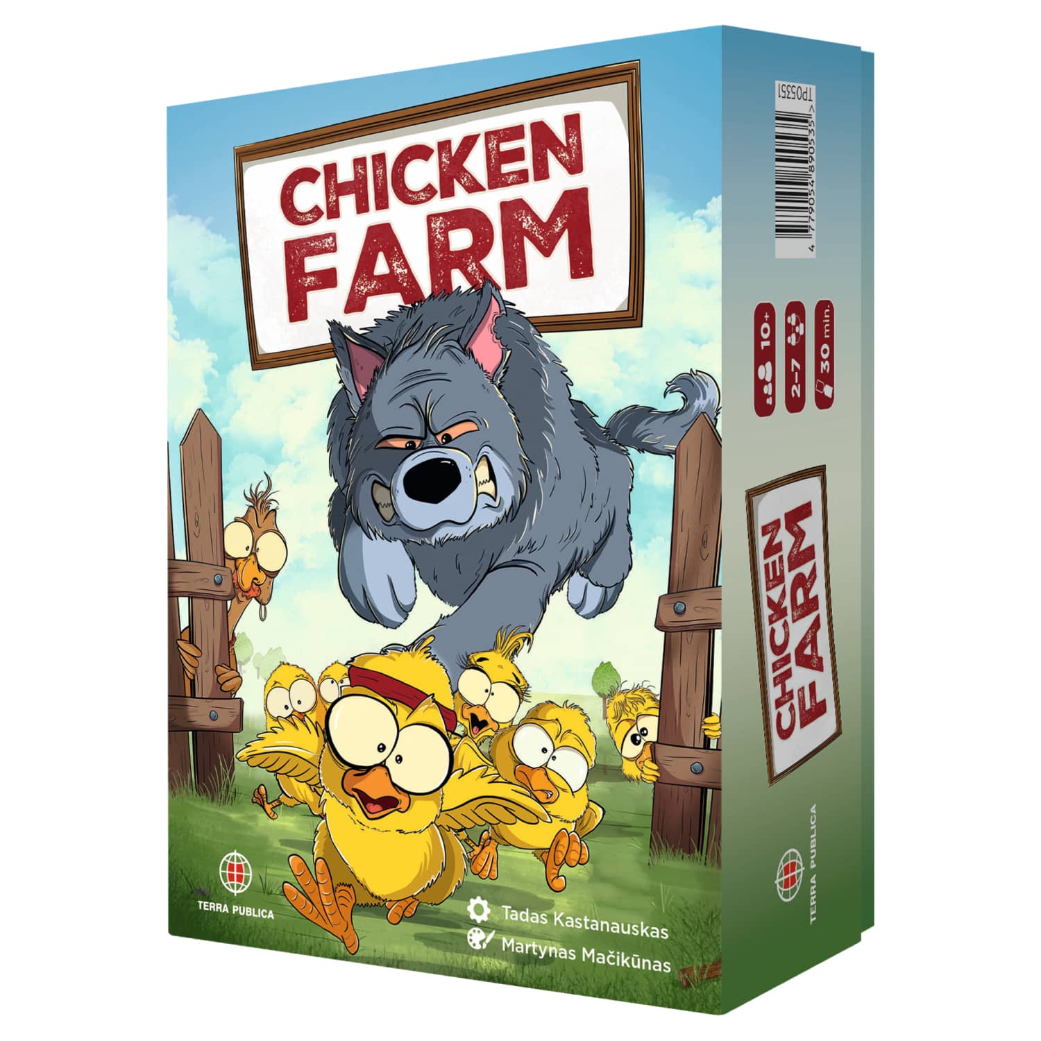 Stalo žaidimas CHICKEN FARM