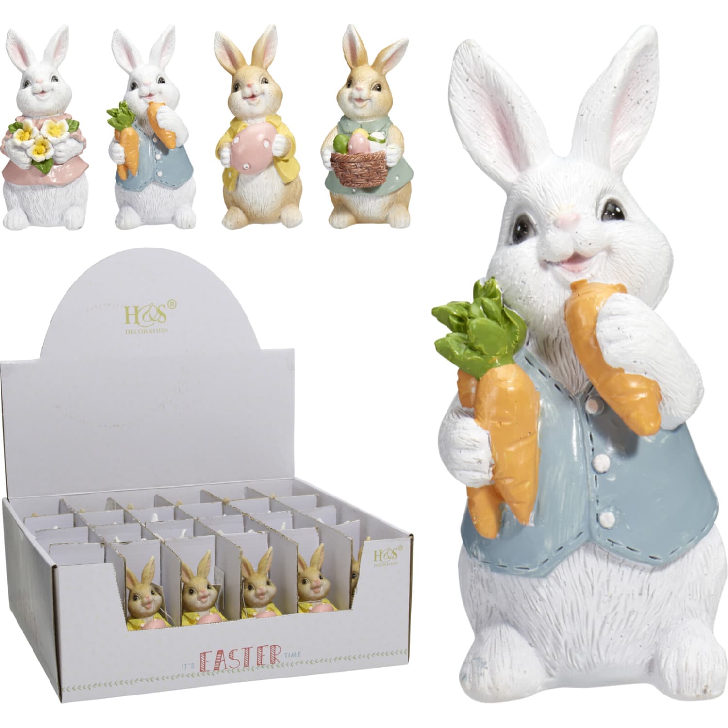 Velyk. zuikučio statulėlė, 6x4,2x10cm, ES26