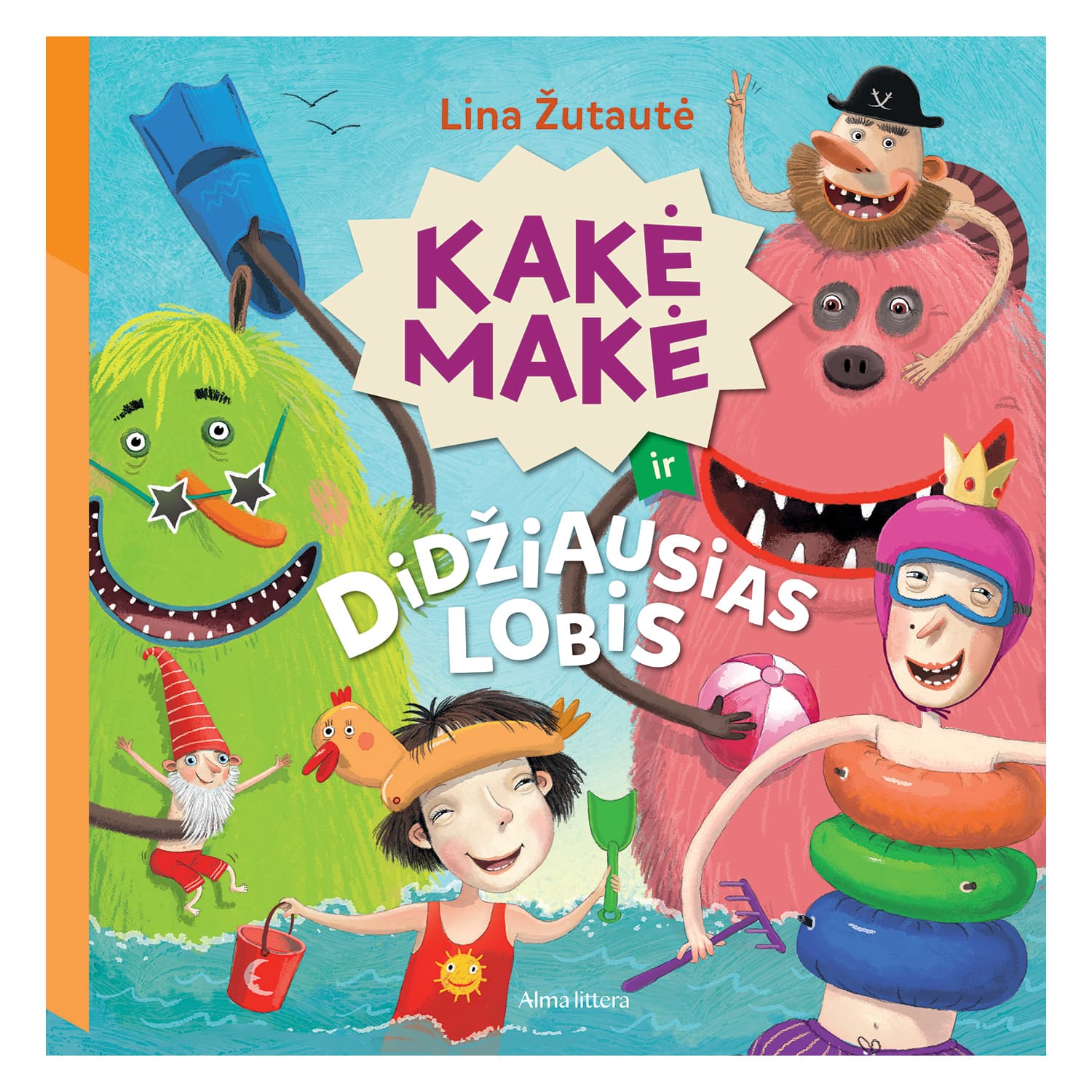 Knyga KAKĖ MAKĖ IR DIDŽIAUSIAS LOBIS