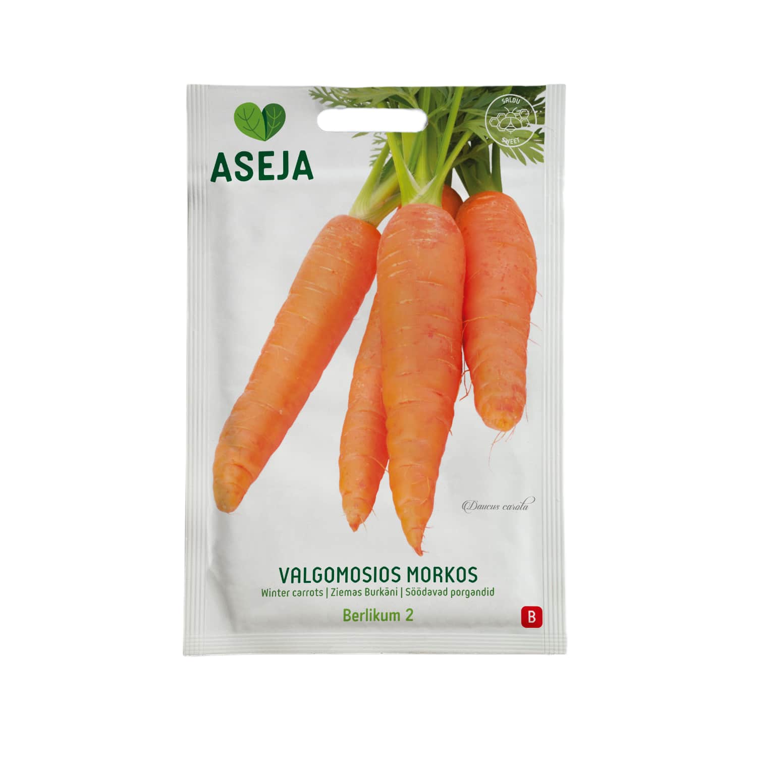 Žiem. morkų sėklos ASEJA BERLIKUM, 3 g