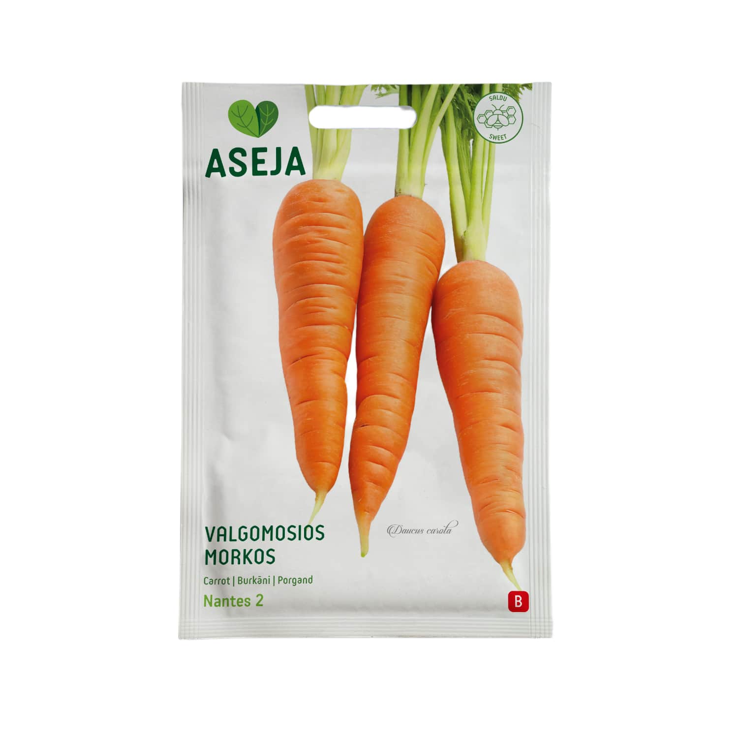 Söödavad porgandid Nantes 2 Aseja, 3g