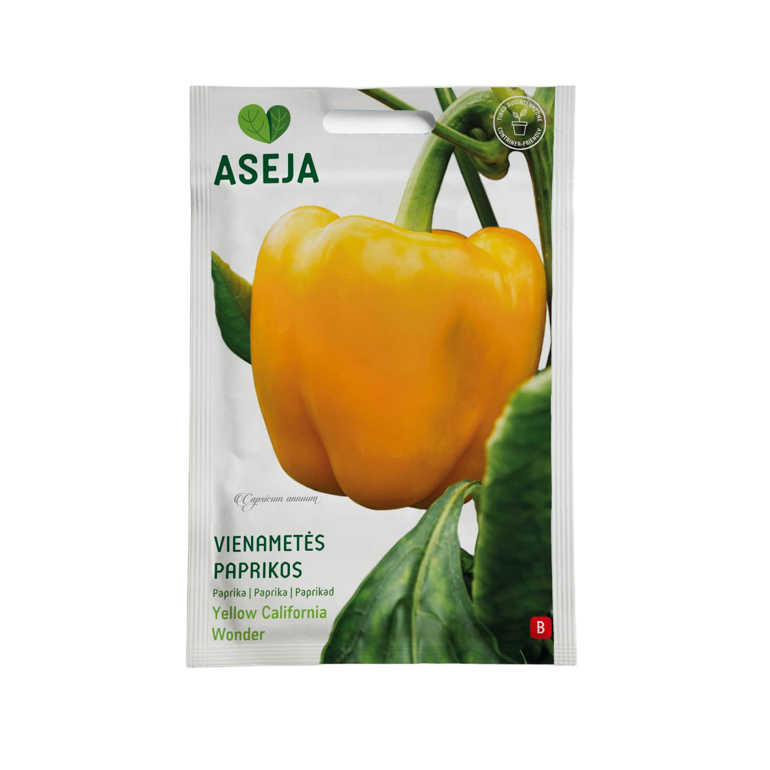 Viengadīgie pipari Yellow, Aseja, 0,2g