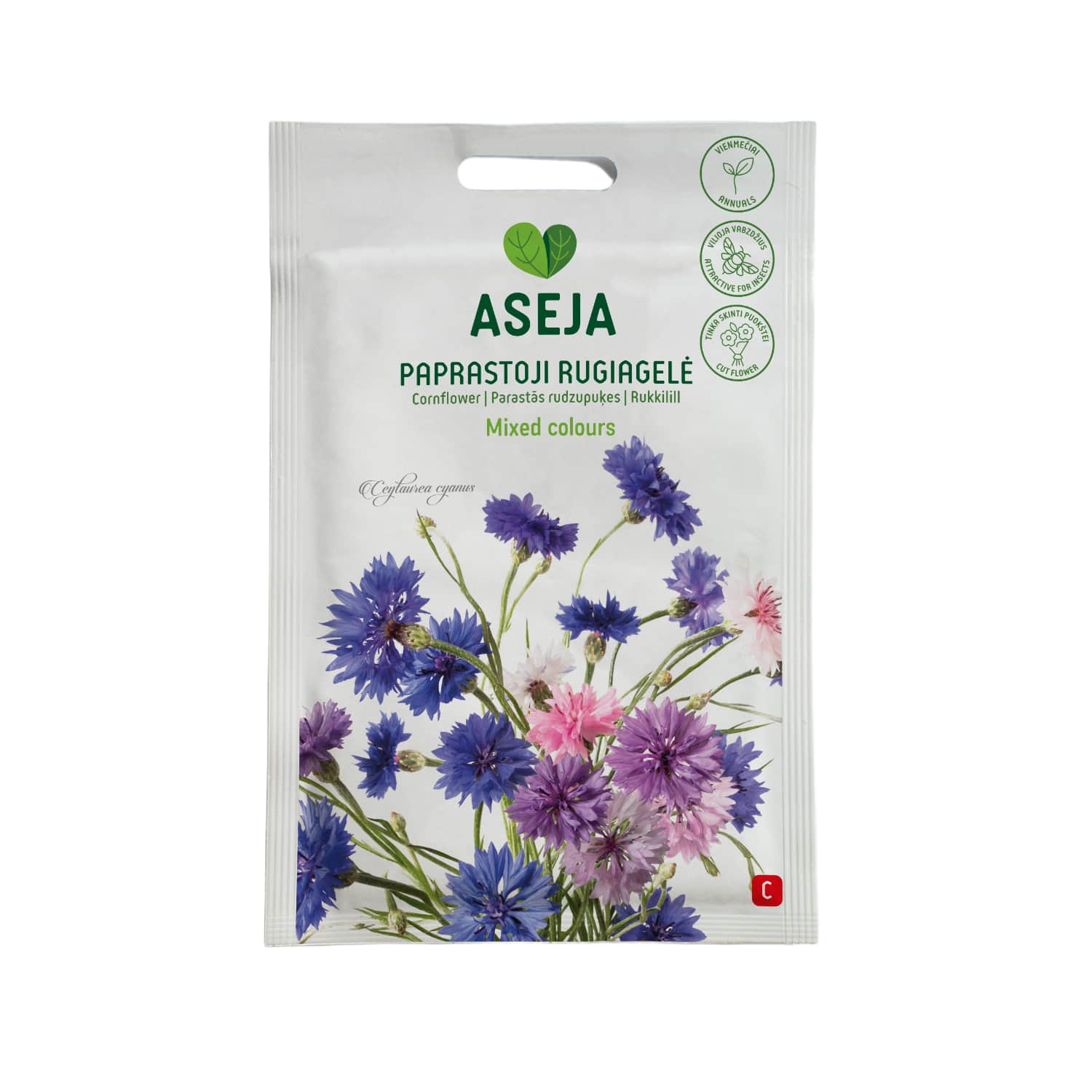 Rugiag.sėklos ASEJA MIXED COLOURS, 2 g