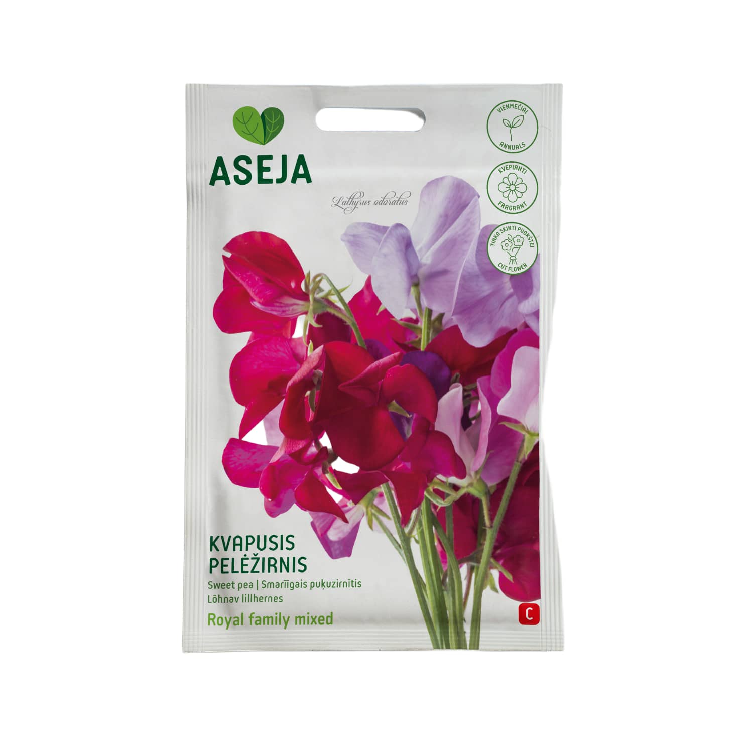 Saldie zirņi Royal Family, Aseja, 2g