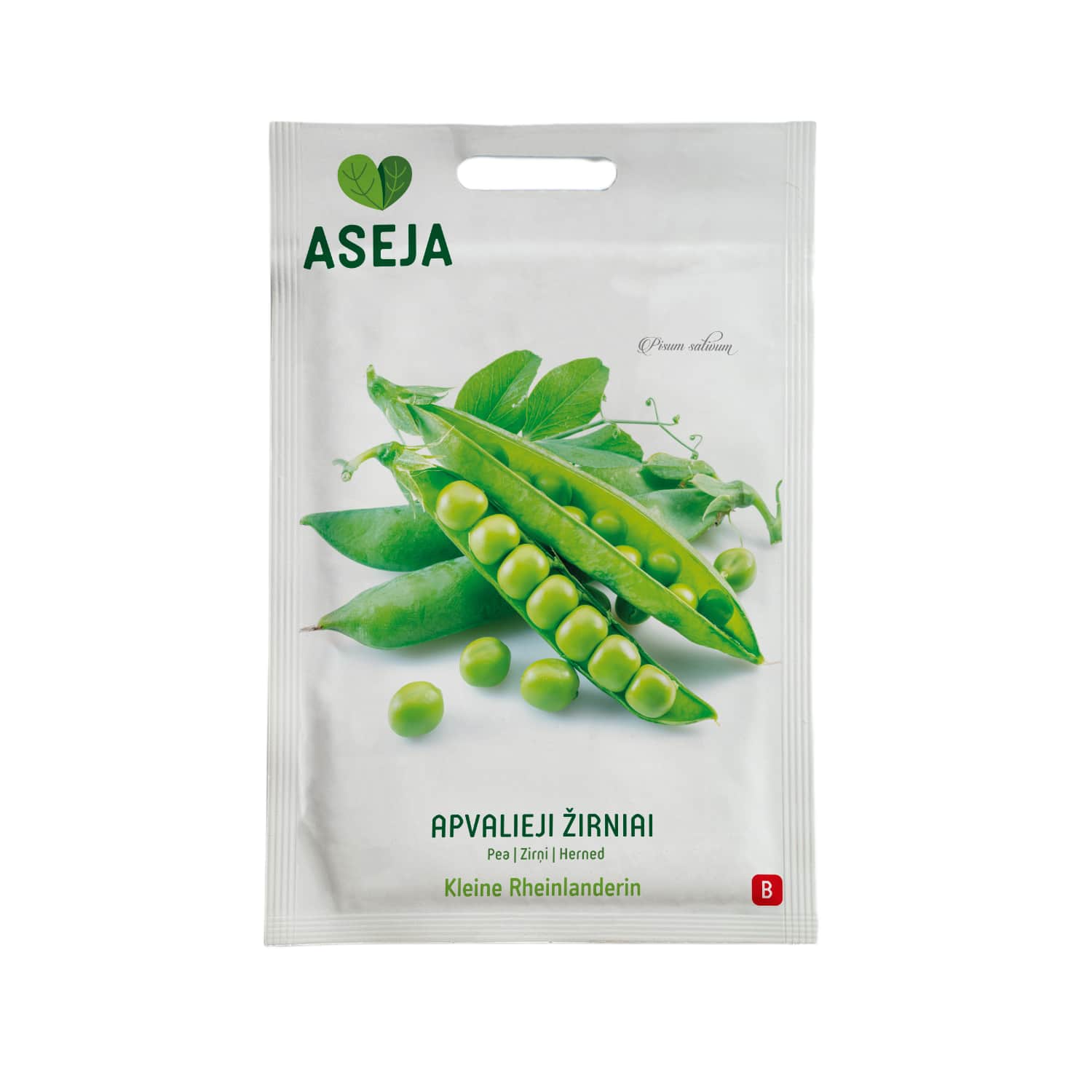 Žirnių sėklos ASEJA KLEINE RHEIN. 20 g