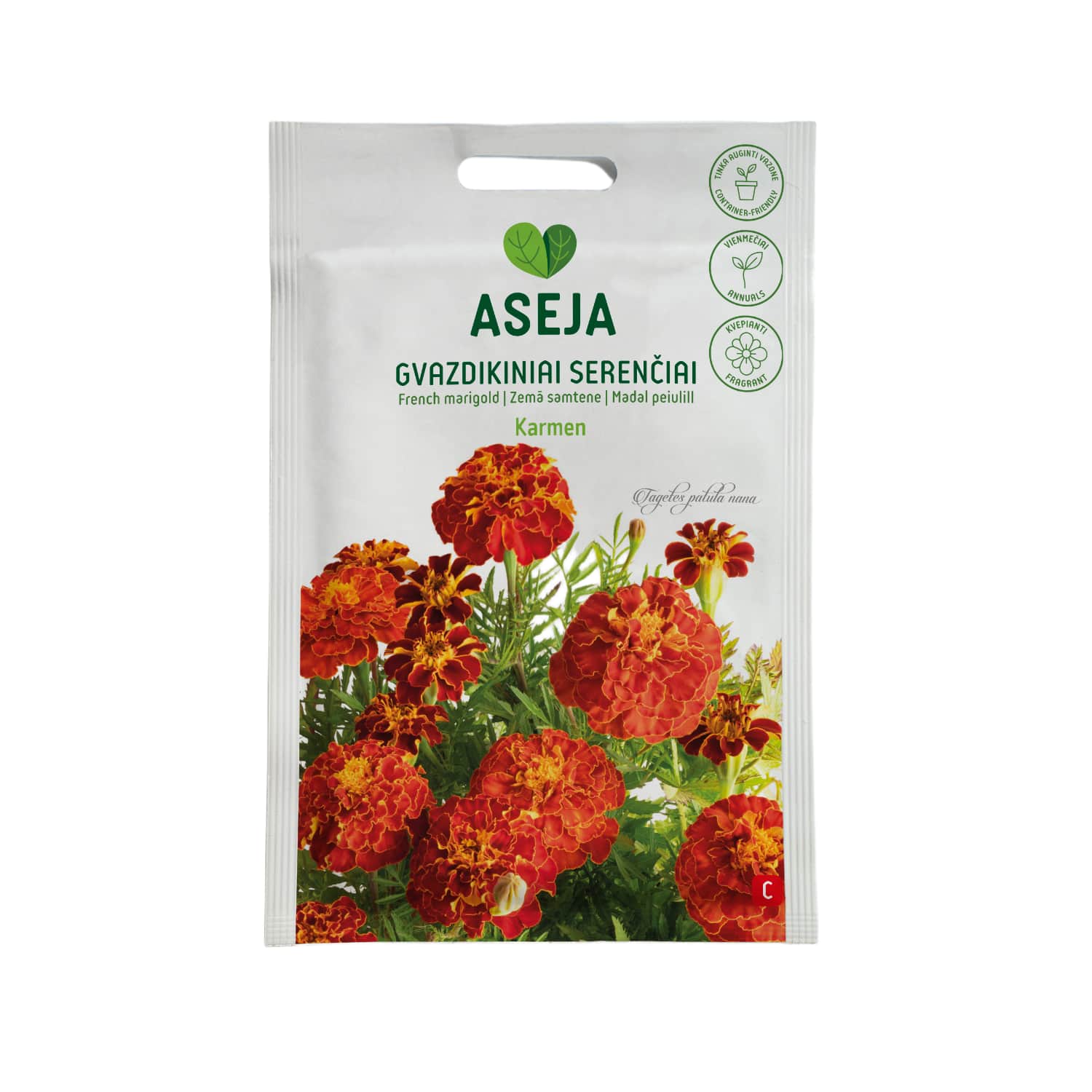 Gvazd. serenčių sėklos ASEJA CARMEN, 1 g