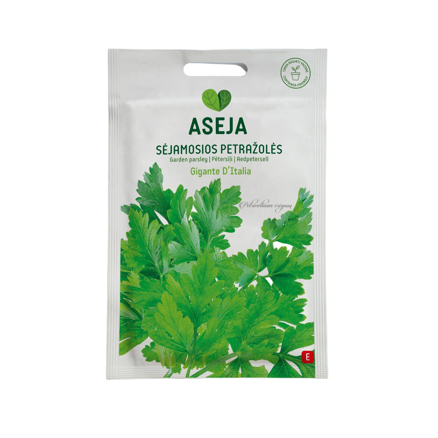 Pētersīļu sēklas d’Italia, Aseja, 2g