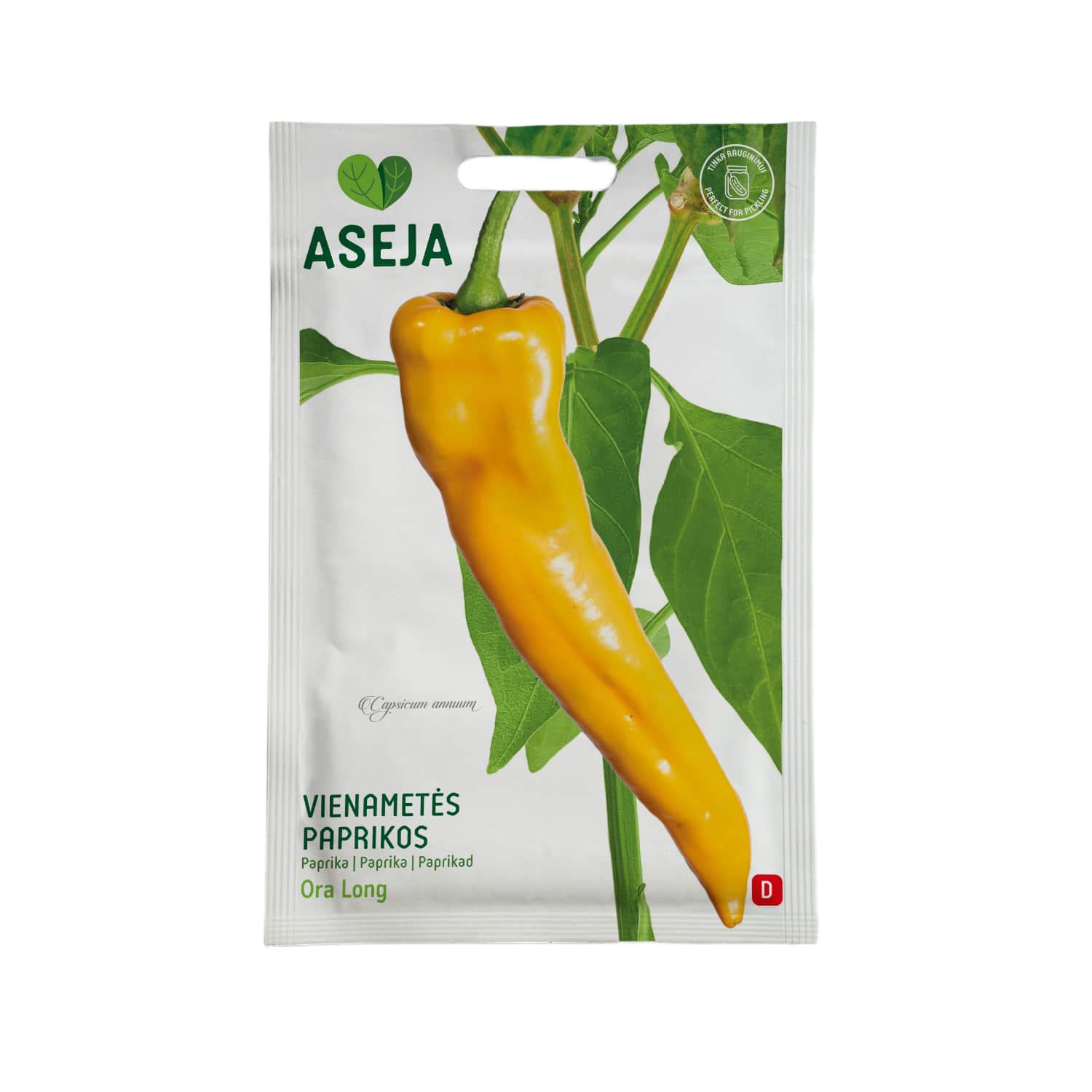 Üheaast. pikl. papr. Ora Long Aseja 10tk