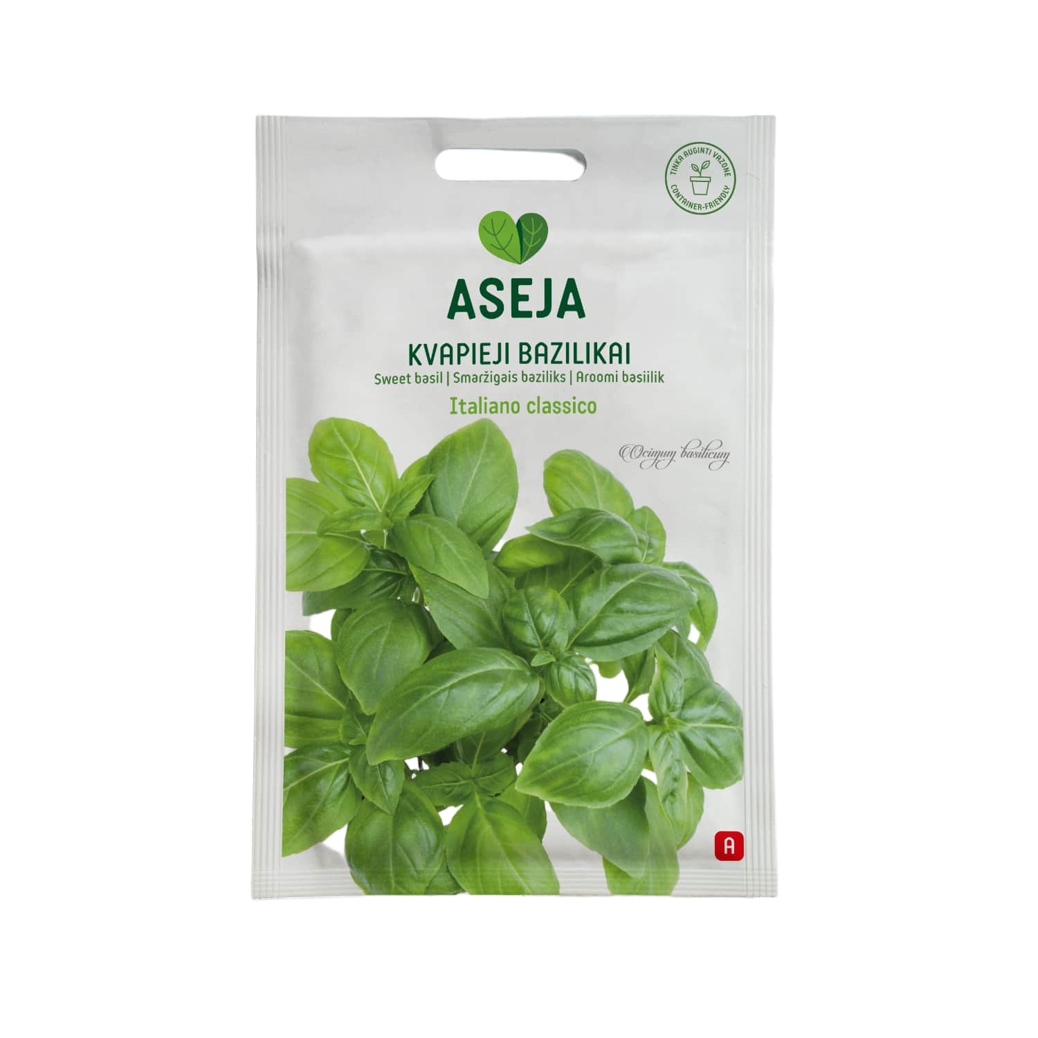 Bazil. sėklos ASEJA ITALIANO CLASS.0,5 g