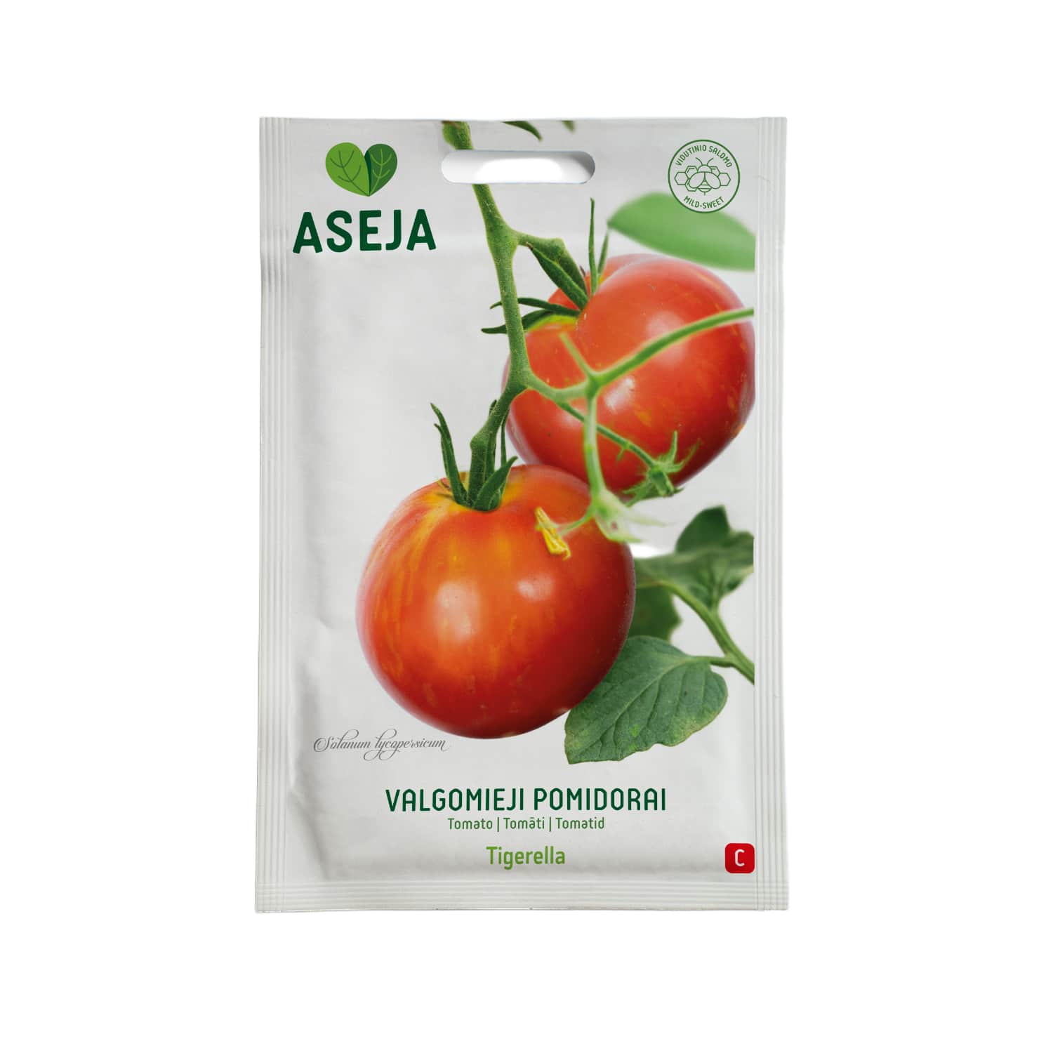 Ēdami tomāti Tigerella, Aseja, 0,2g