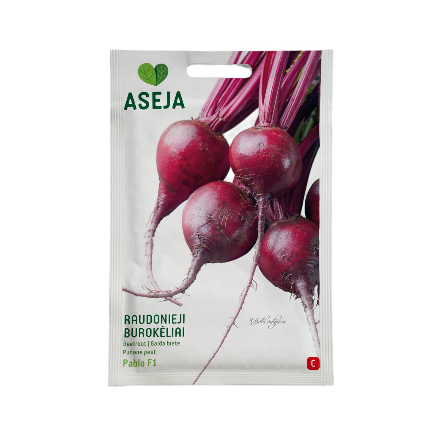 Sarkanā biete Pablo F1, Aseja, 25gab