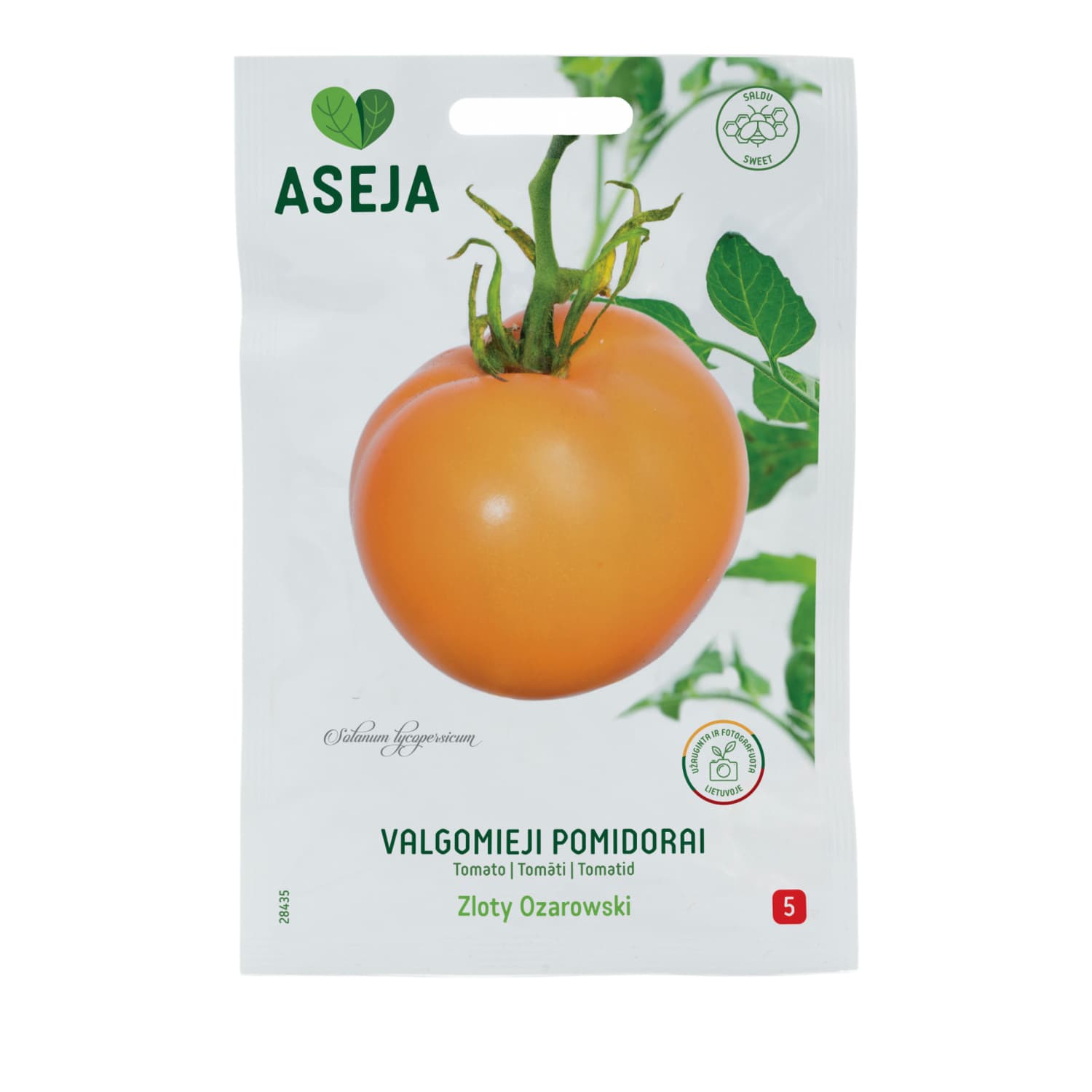 Sööd. tomatid Zloty Ozarowski Aseja 0,2g