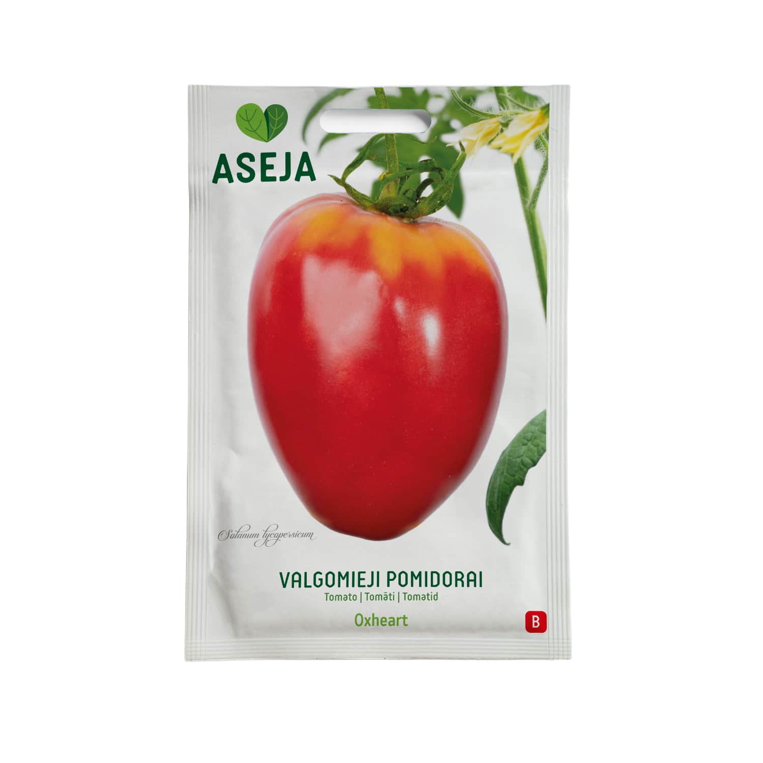 Ēdami tomāti Oxheart, Aseja, 0,2g
