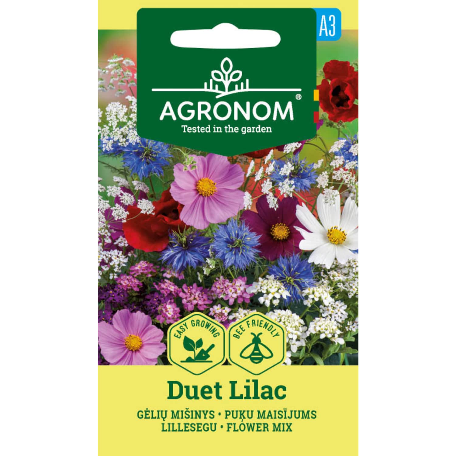 Puķu maisījums Duet Lilac