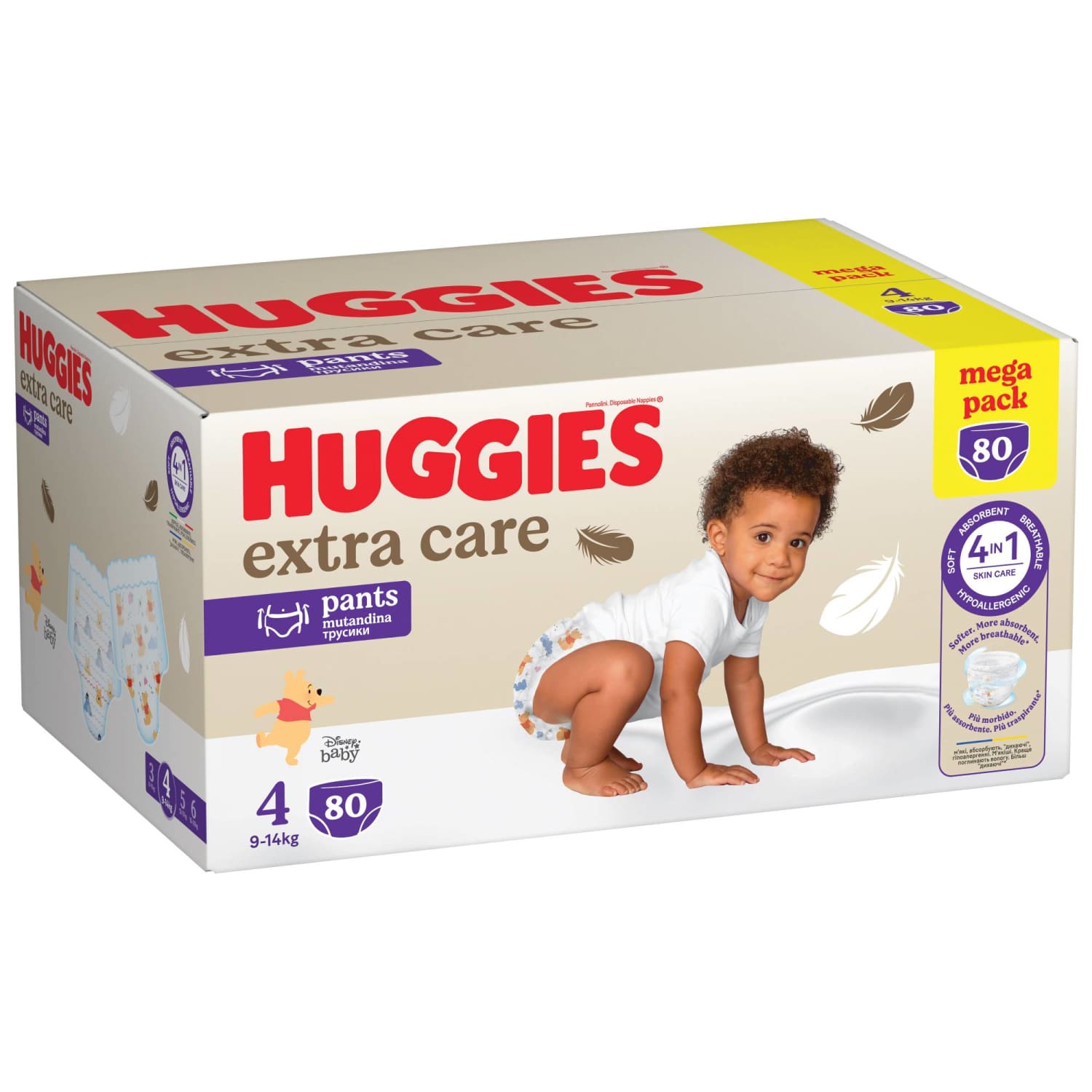 Püksmähkmed Huggies Pants S4 9-14kg 80tk