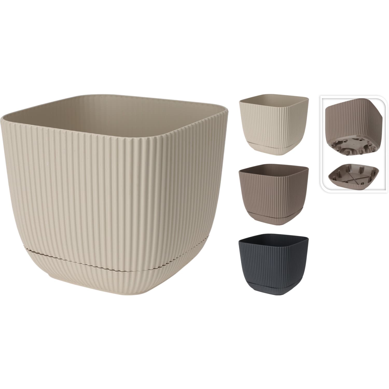 Kvadratinis vazonas 11 cm, SG26