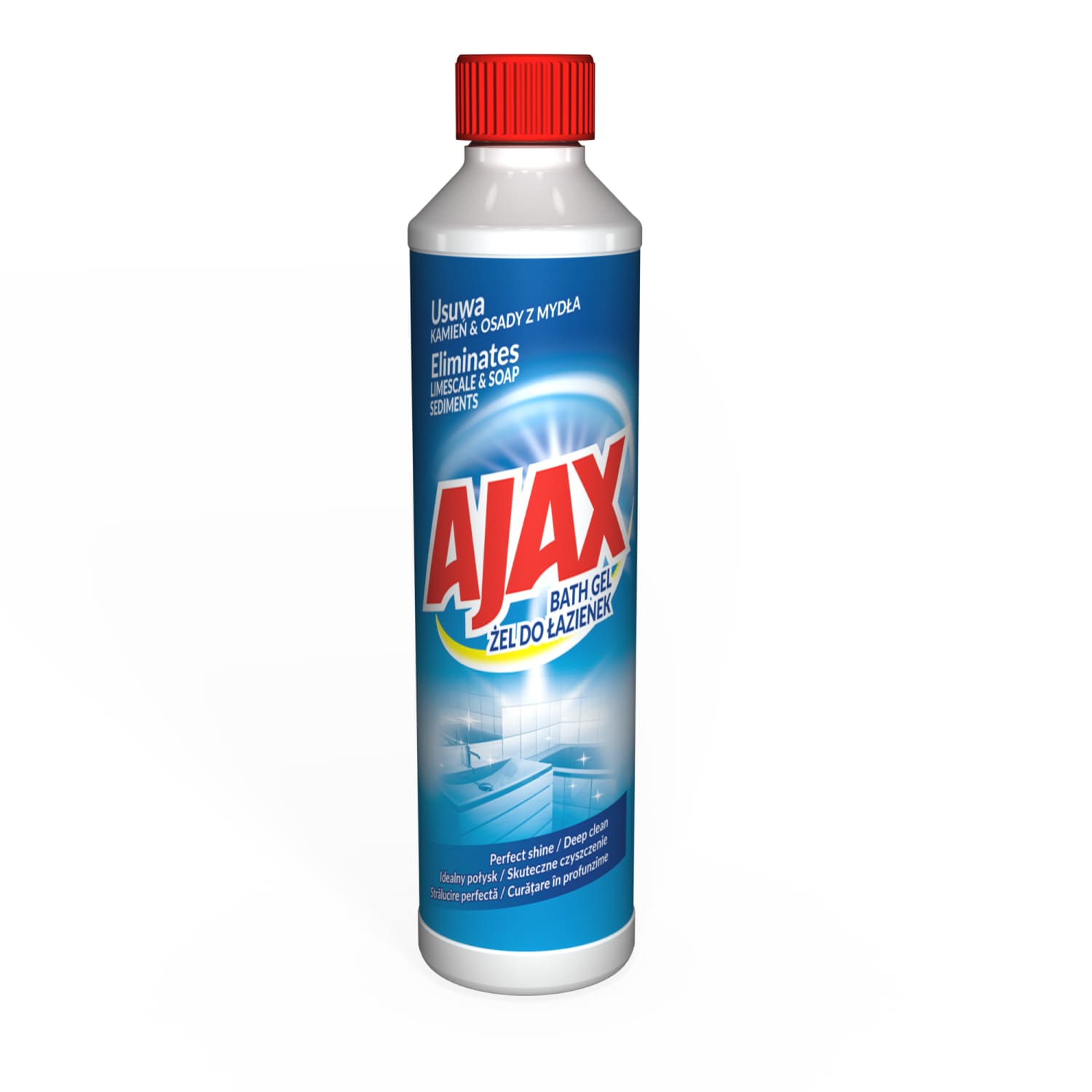 Puhastus geel vannitoale Ajax 500ml