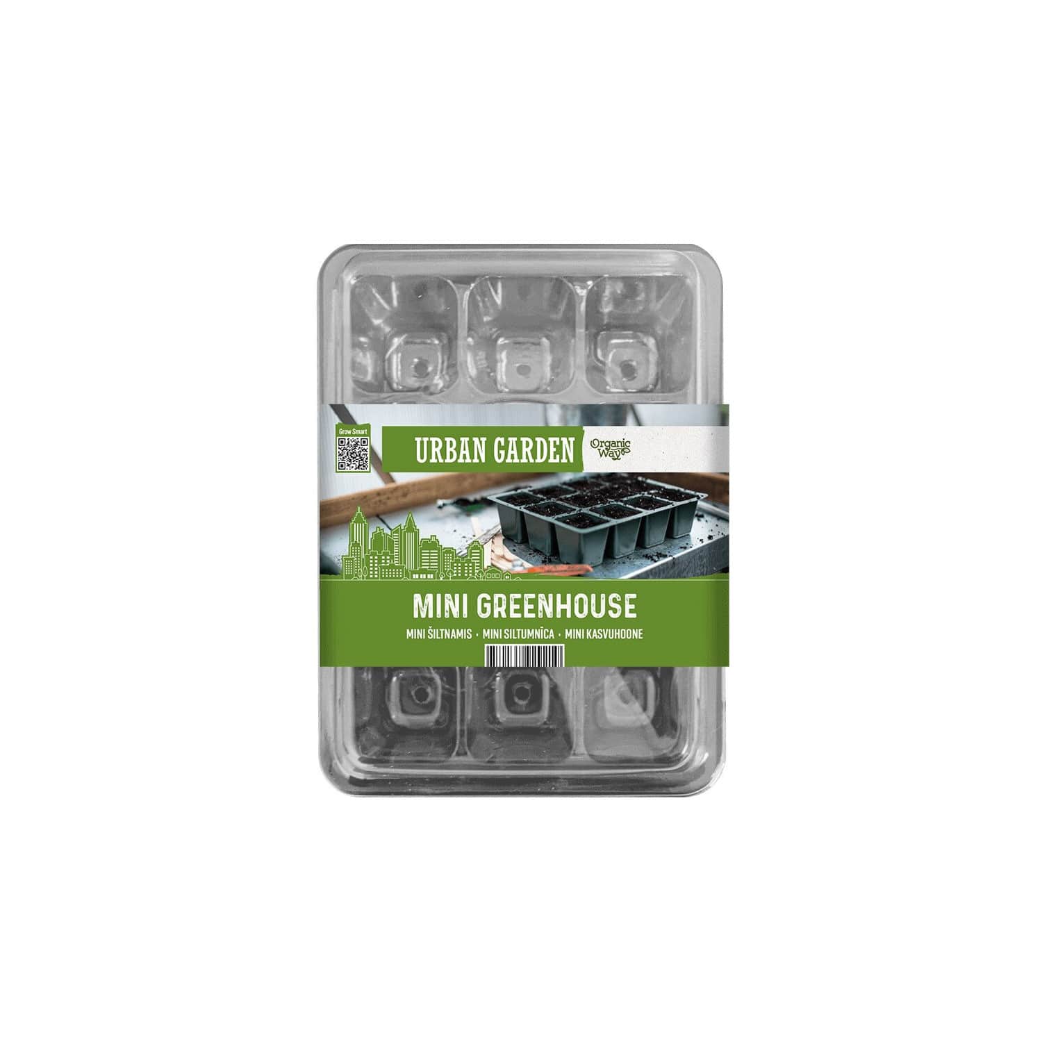 Sēklu paliktnis, mini siltumnīca, 3 gab