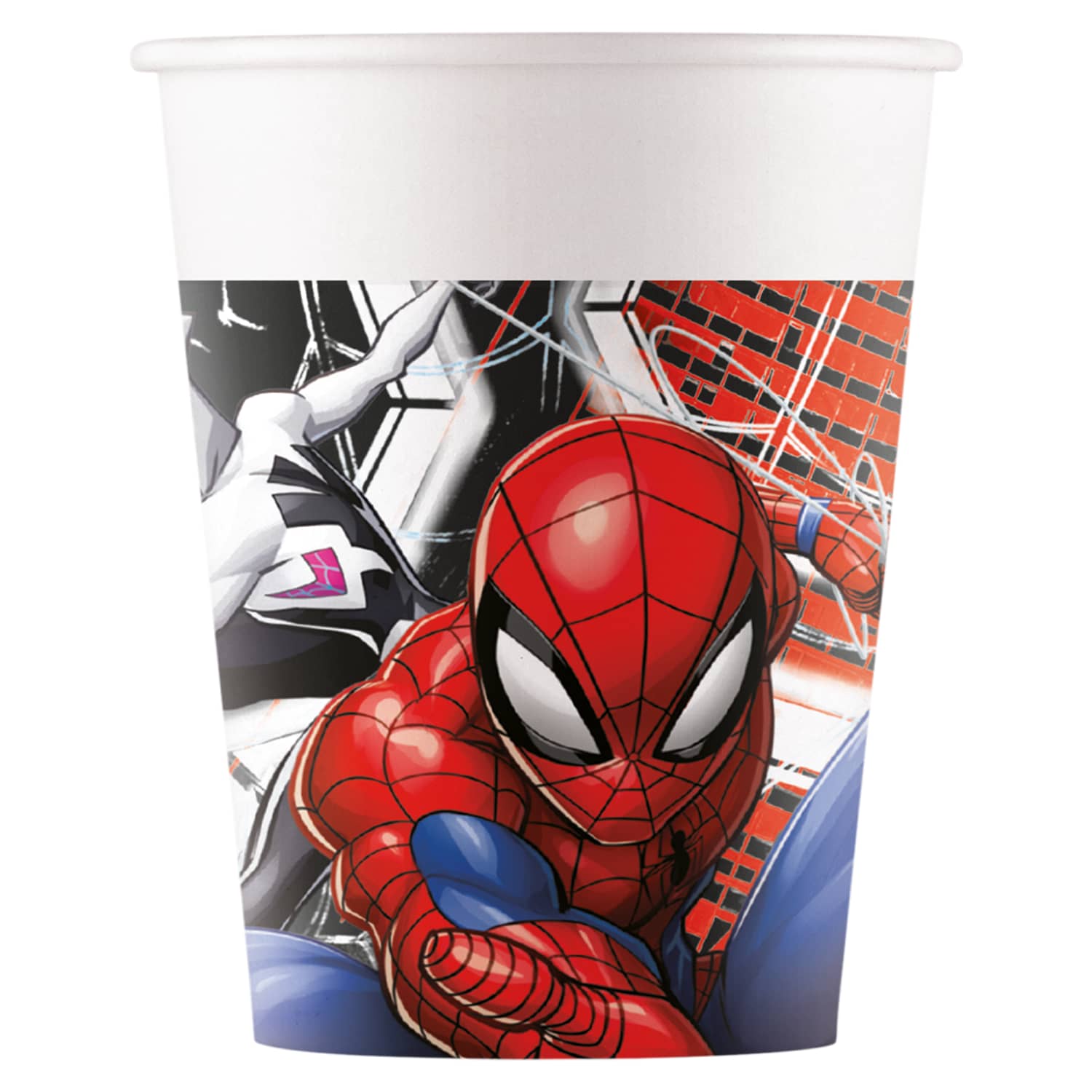 Popier. puod. SPIDER-MAN FSC, 200 ml, 8 vnt.