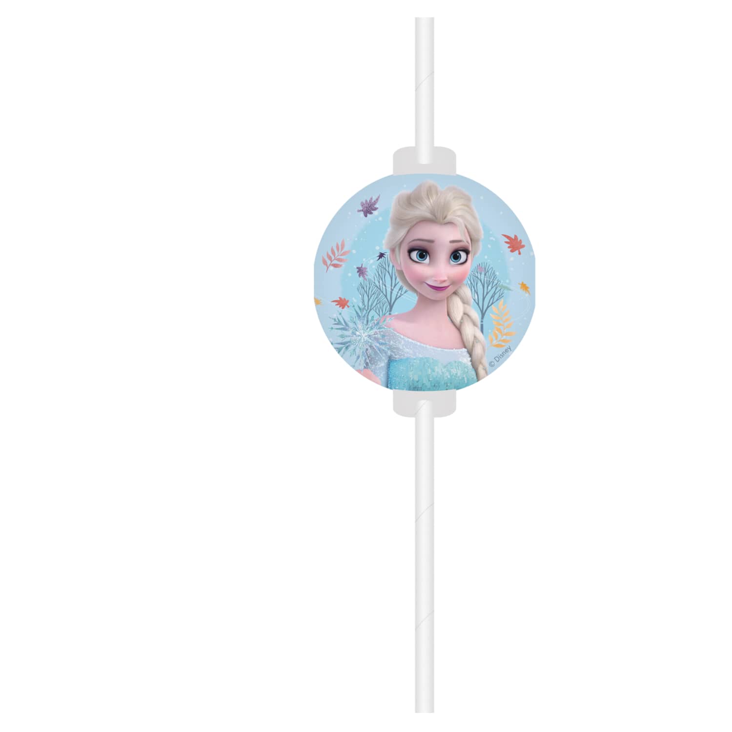 FSC popieriniai šiaudeliai FROZEN, 4vnt.