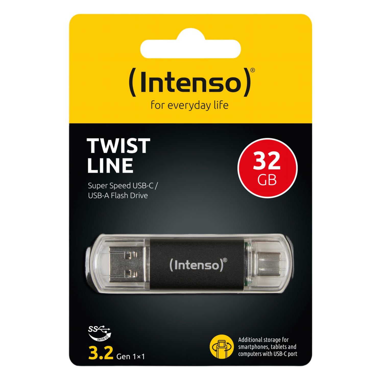 Intenso USB 3.2 32GB USB-C & USB-A