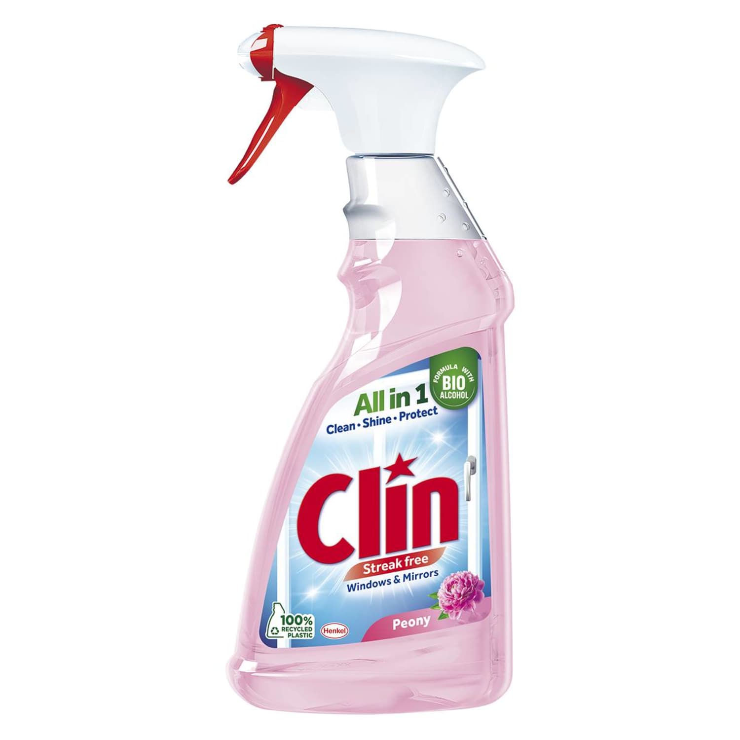 Stiklu tīrīšanas līdzeklis Clin Peony 500ml