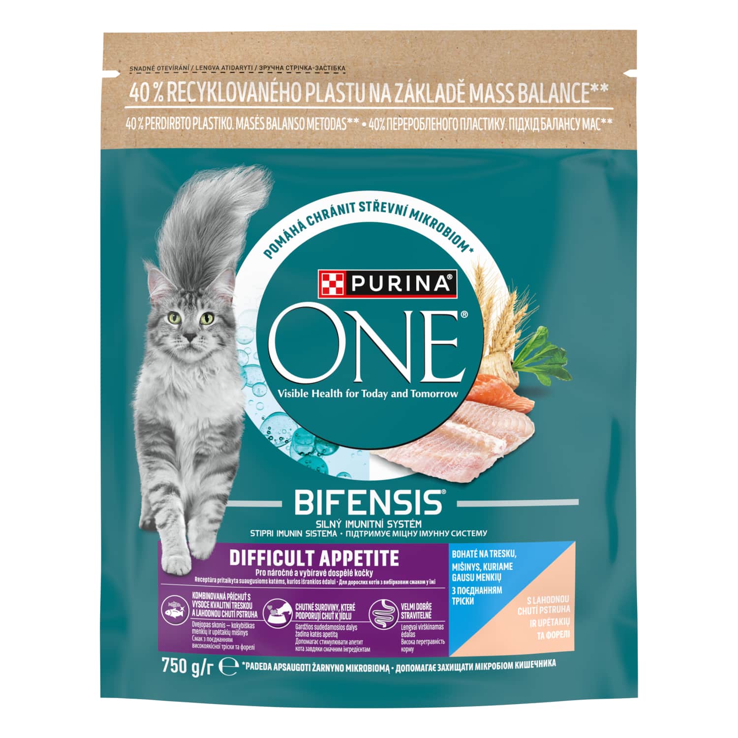 Kassit. Diff. app. tursa/for. Purina One 750g