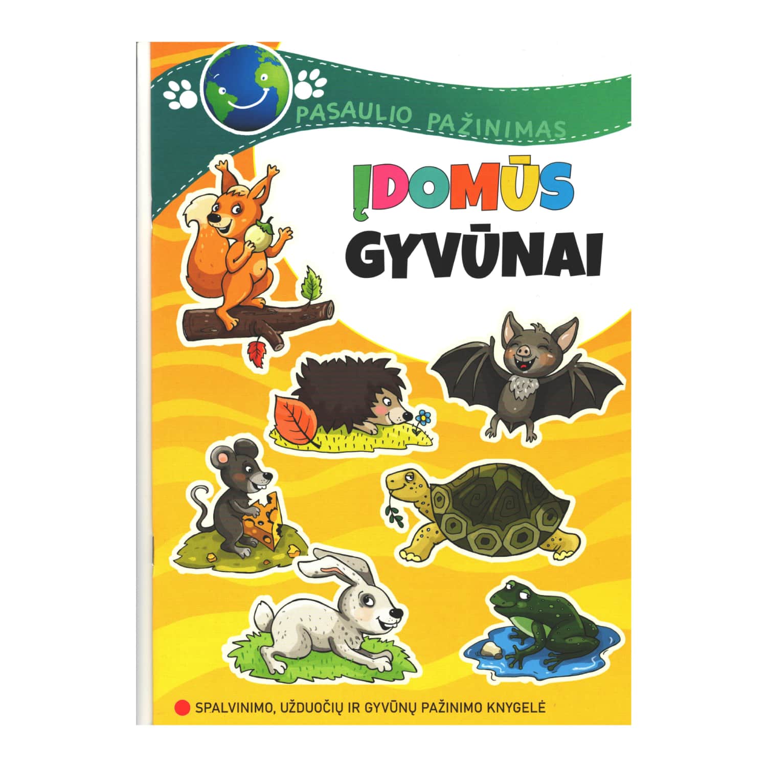 Knyga ĮDOMŪS GYVŪNAI