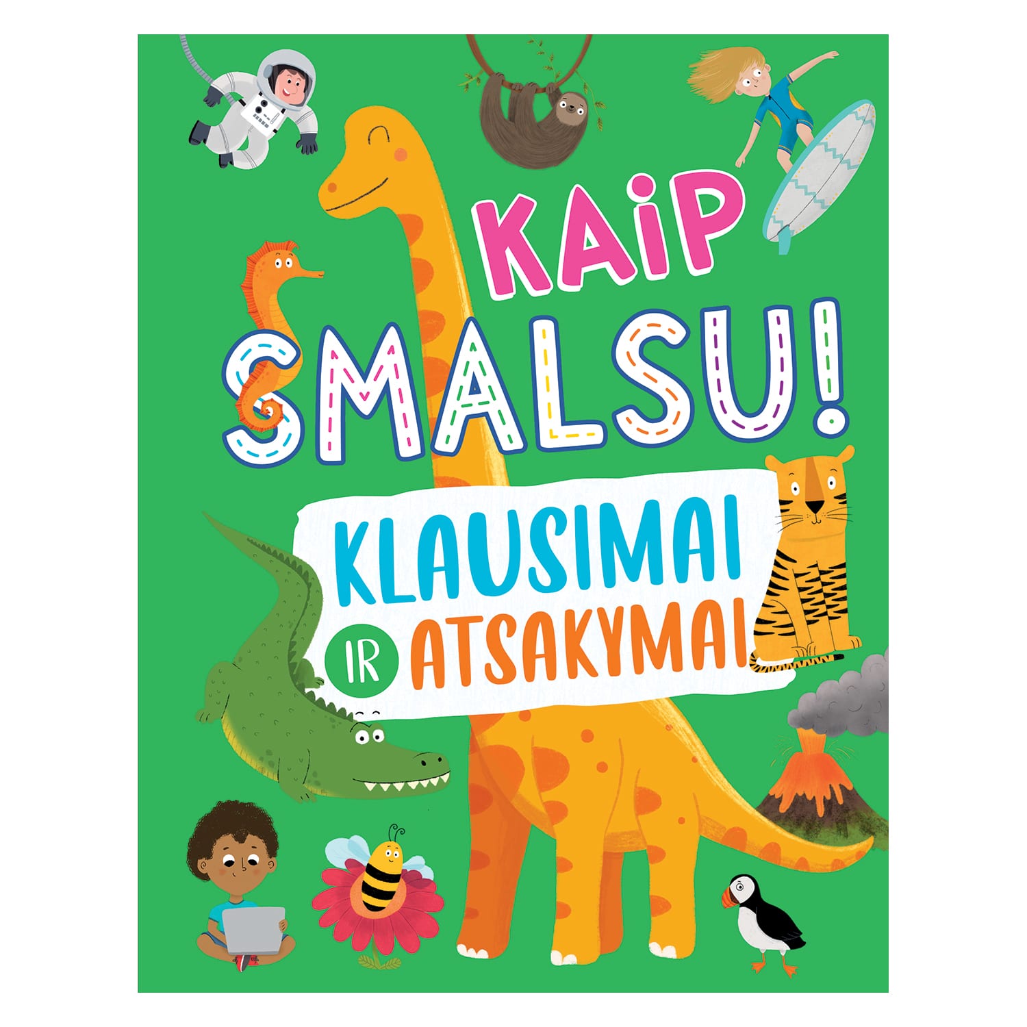 Knyga KAIP SMALSU! KLAUSIMAI IR ATSAKYMAI