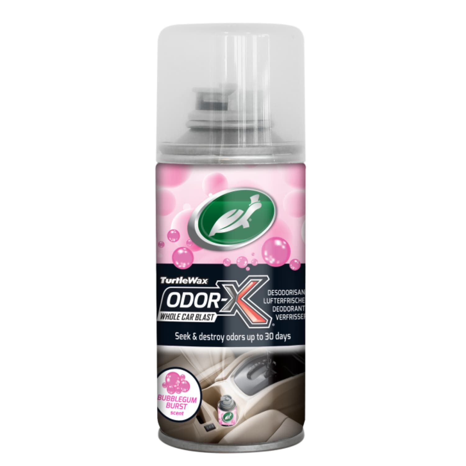 Oro gaivikl.BUBBLE GUM TURTLE WAX, 100ml