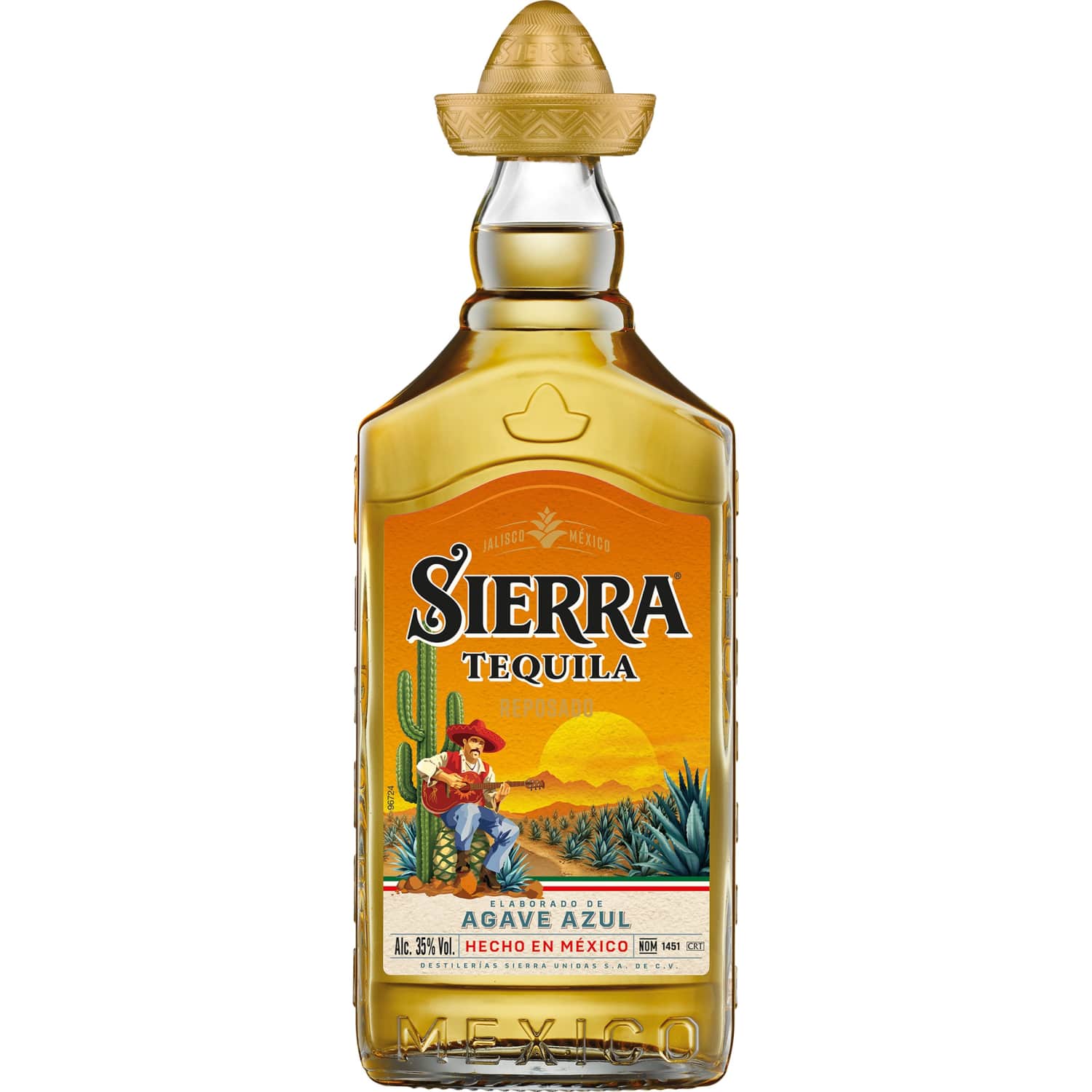 Tekila SIERRA TEQUILA REPOSADO, 35 %, 0,5 l