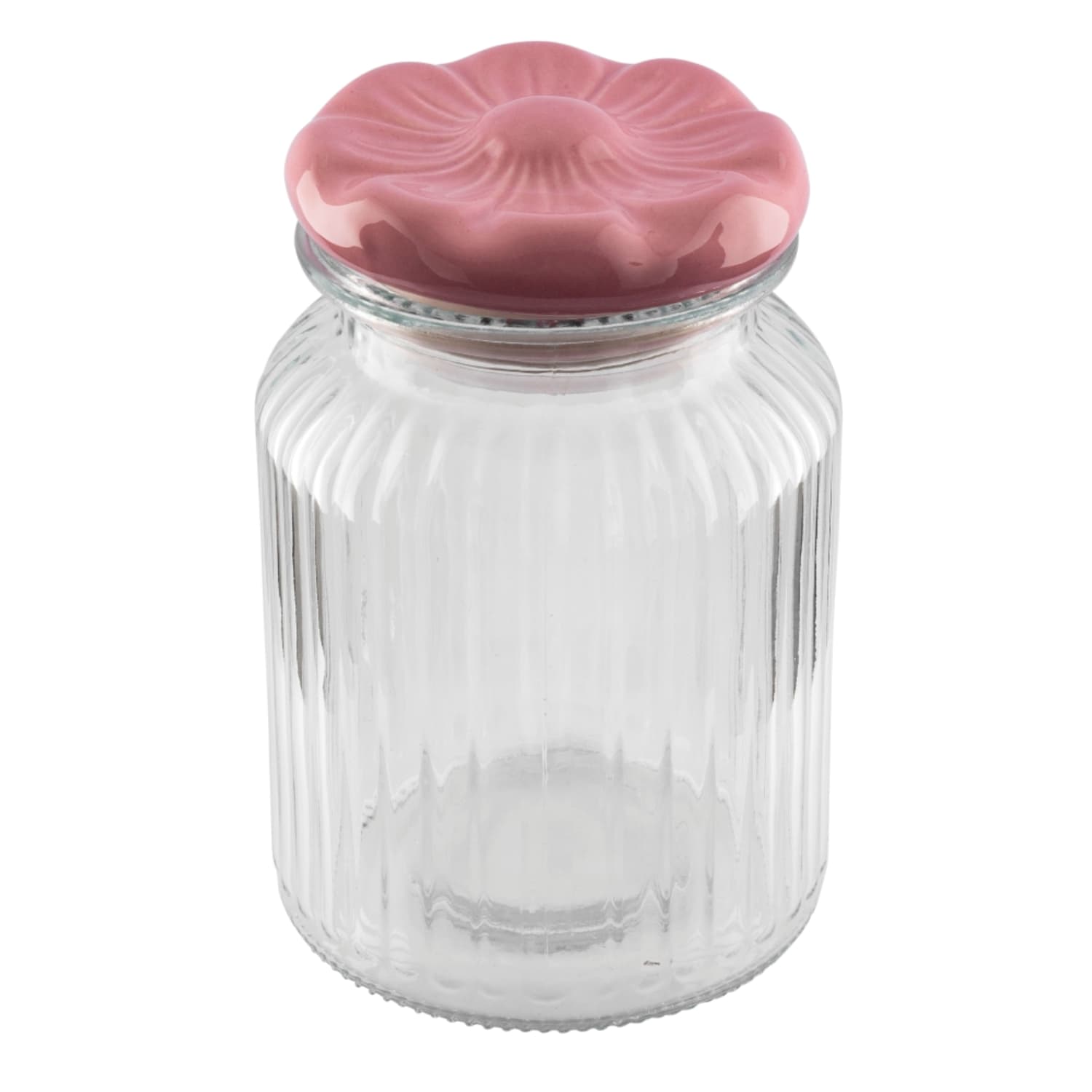 Stiklinis indas su keraminiu dangteliu, 650ml