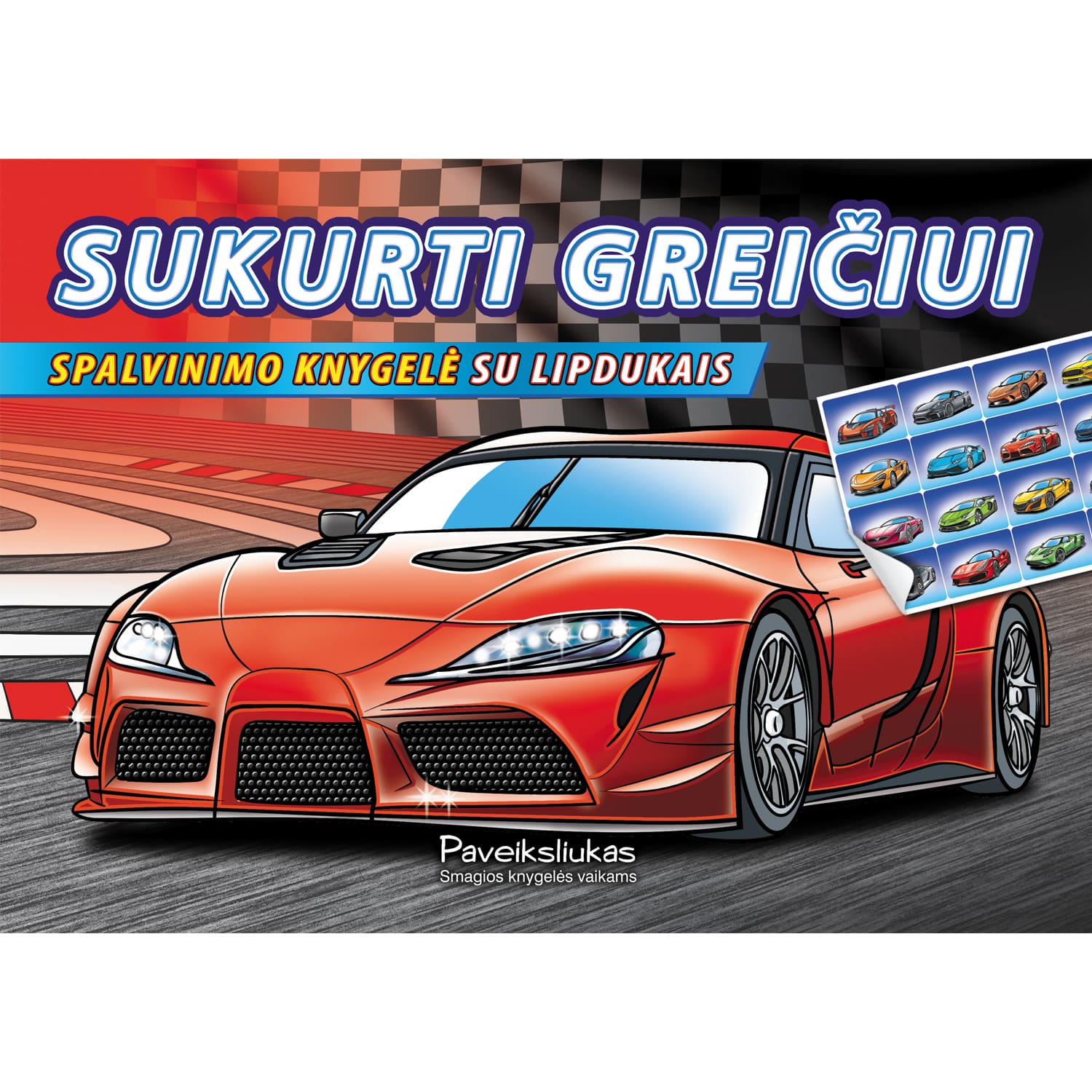 Spalv. kn. SUKURTI GREIČIUI