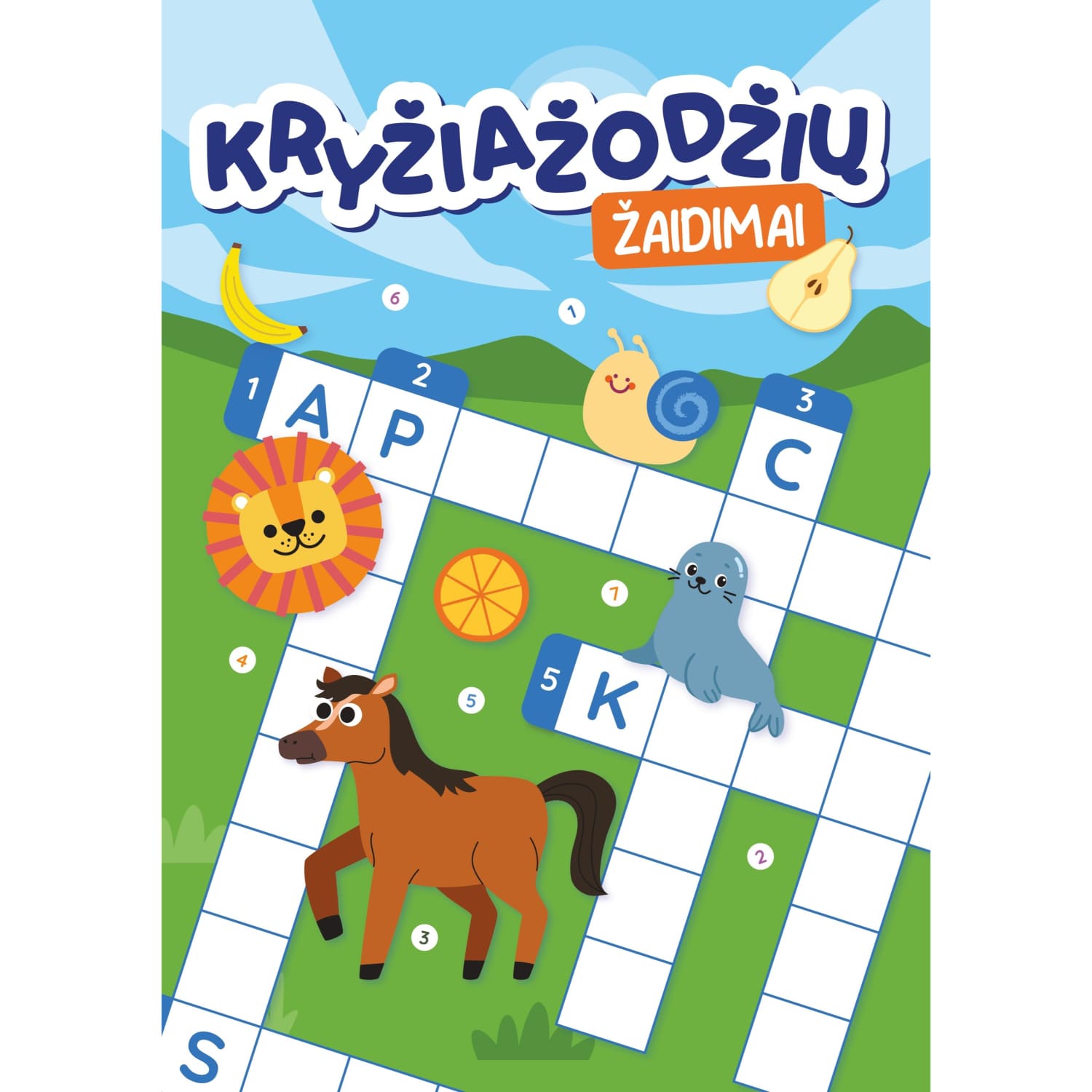 Spalv. kn. KRYŽIAŽODŽIŲ ŽAIDIM. UŽD. KN.